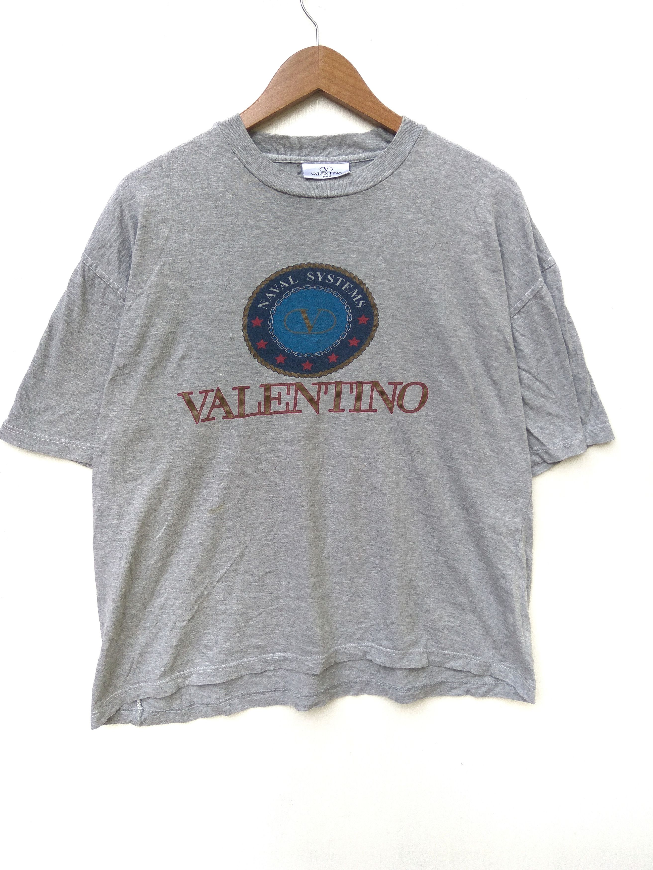 Valentino Valentino Naval Systems t shirt Vintage Size US L / EU 52-54 / 3 - 1 Thumbnail