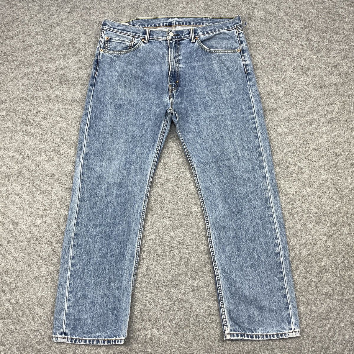 Levi's × Vintage Vintage Levi's 505 Distressed Jeans wc-192 Size US 39 - 1 Thumbnail