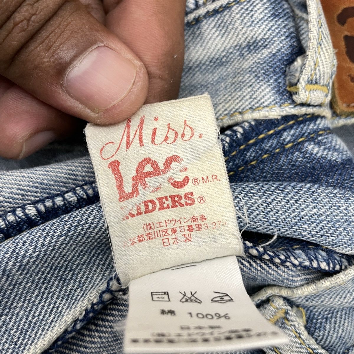 Lee × Vintage Vintage Lee Riders Light Wash wc-189 Size US 29 - 7 Thumbnail