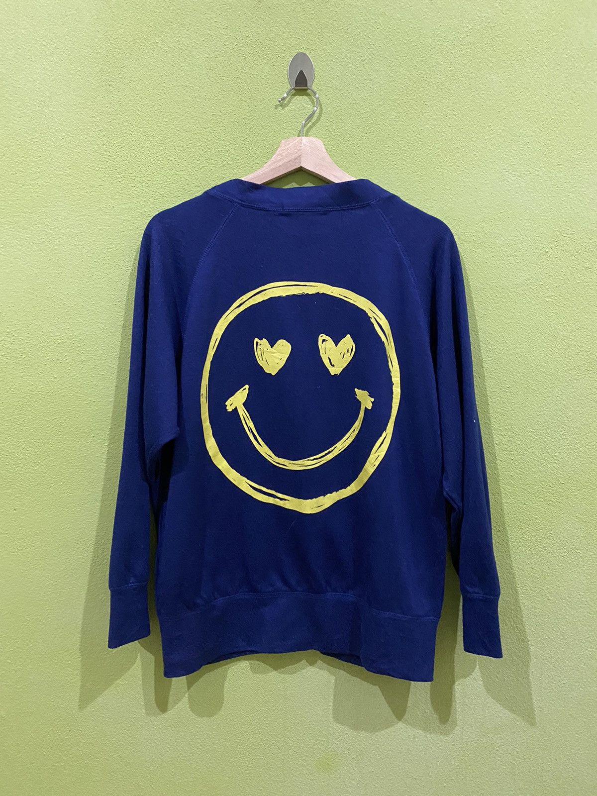 Japanese Brand SMILEY FACE x DIG DEEP ASPIRED KAPITAL CARDIGAN STYLE Size US L / EU 52-54 / 3 - 1 Thumbnail