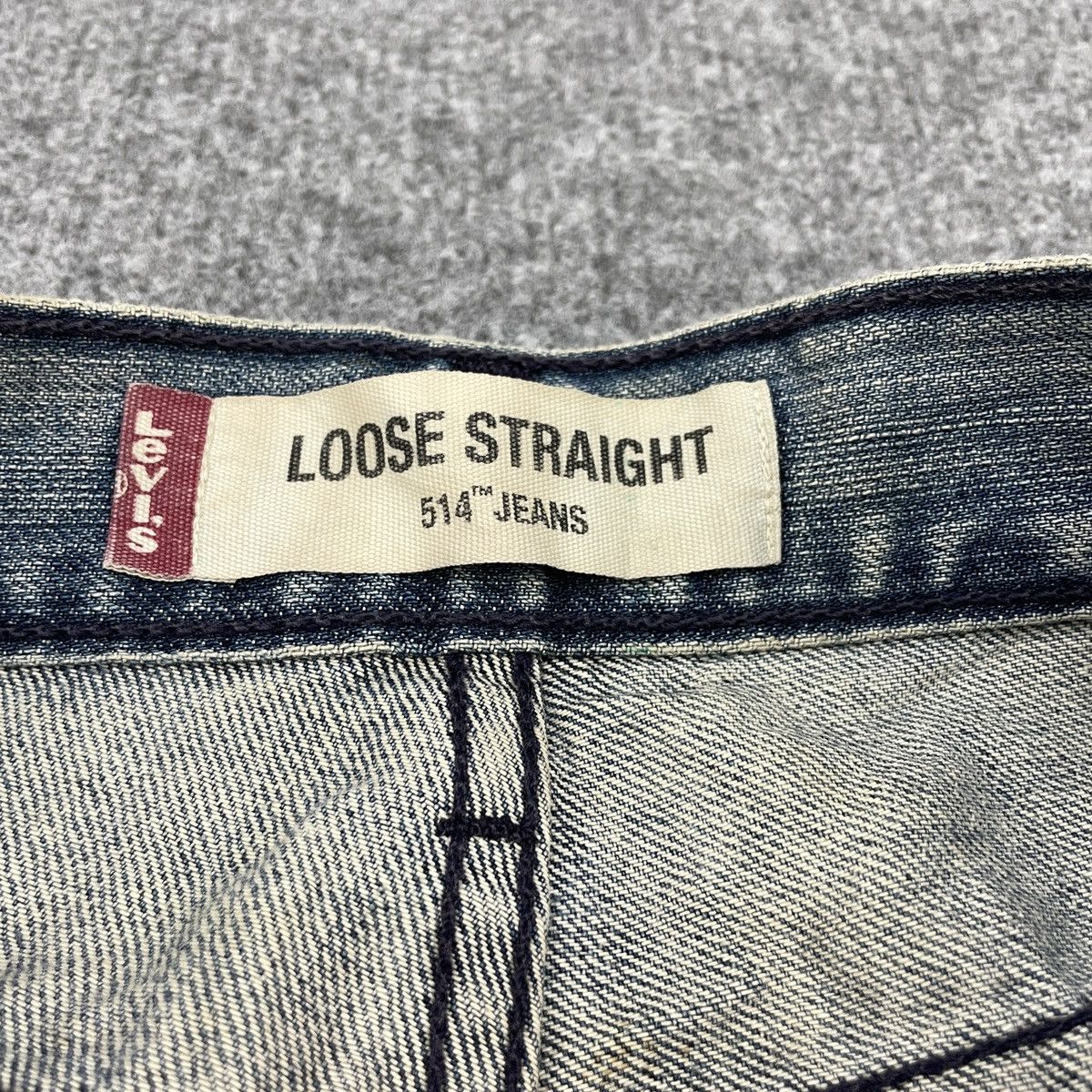Levi's × Vintage Vintage Levi's 514 Faded Blue Jeans wc-190 Size US 34 / EU 50 - 3 Thumbnail