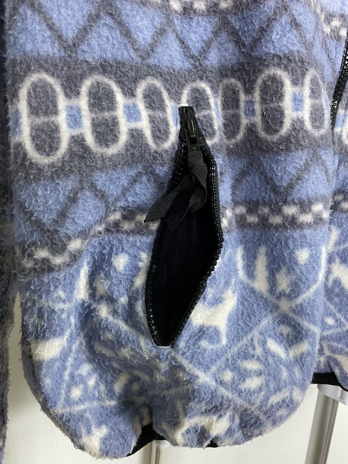 Japanese Brand Sun Lucas nice Design Fleece Sweater Size US L / EU 52-54 / 3 - 10 Thumbnail