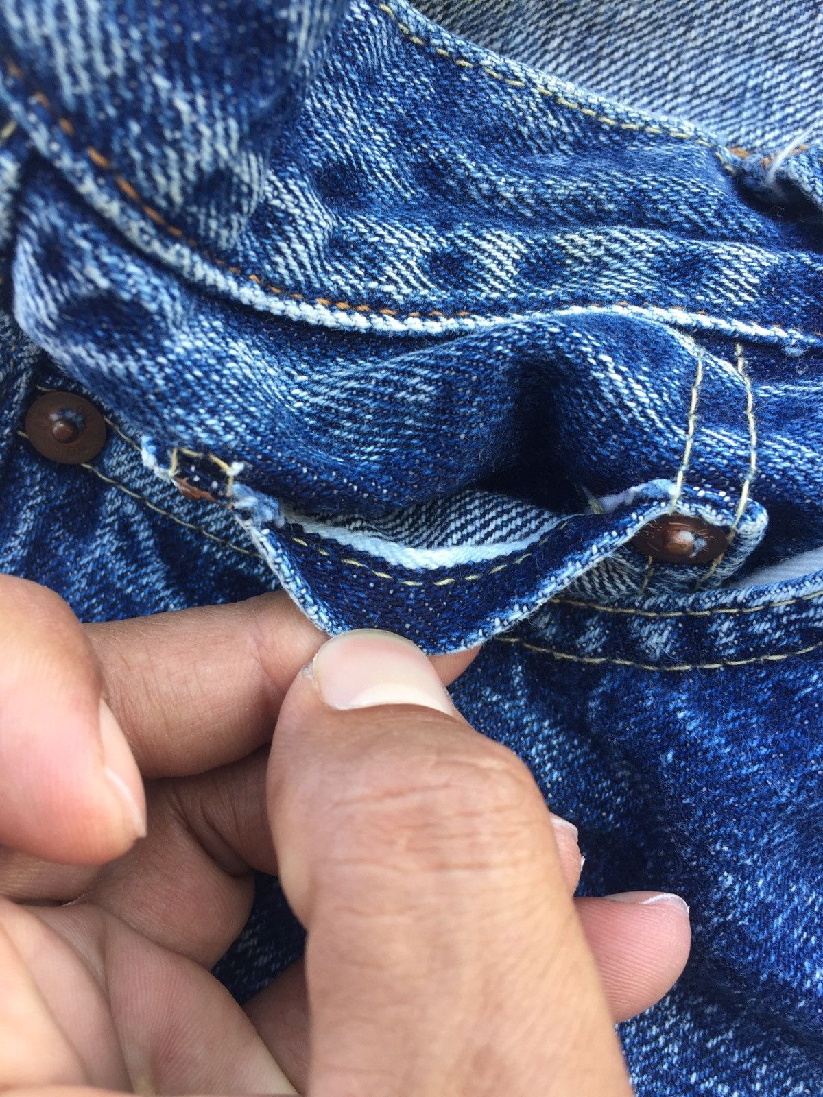 Japanese Brand Vintage Japanese Denim & Dungaree Half Selvedge Size US 28 / EU 44 - 6 Thumbnail