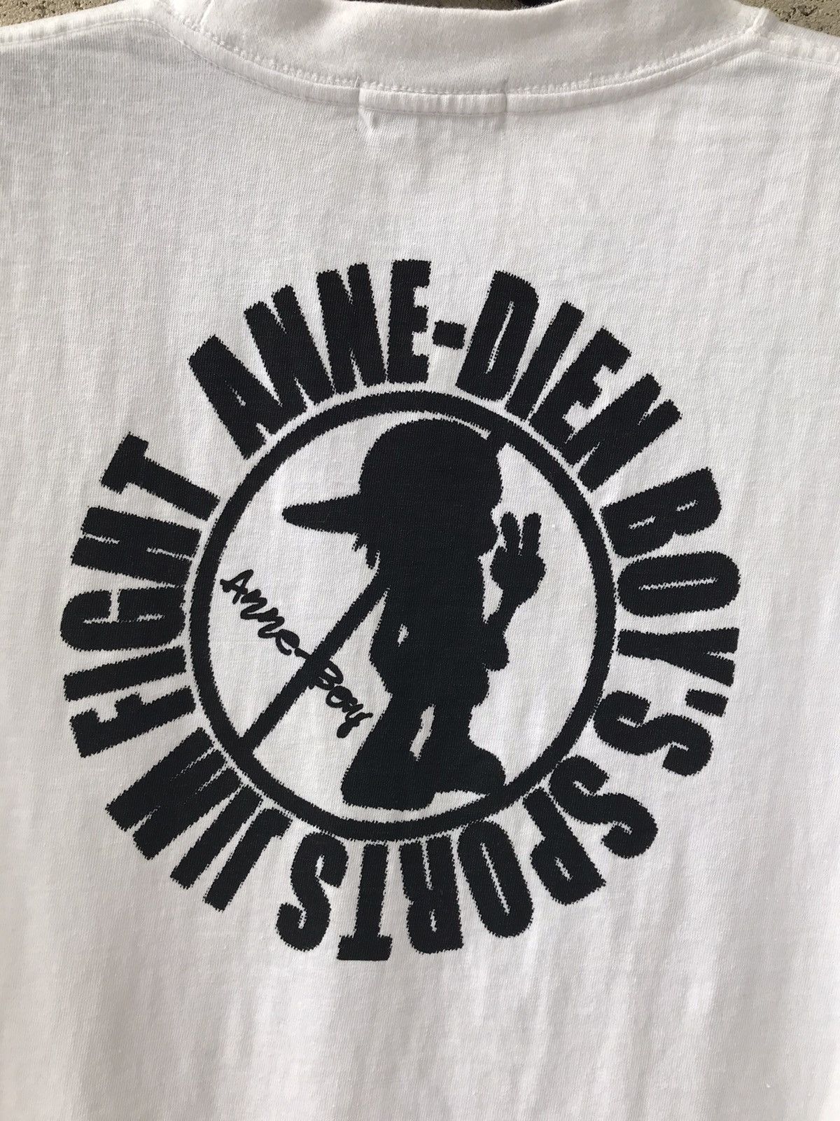 Anime × Japanese Brand Anne-Dien Boy’s Sport Jim Fight Cartoon Design Size US M / EU 48-50 / 2 - 4 Thumbnail