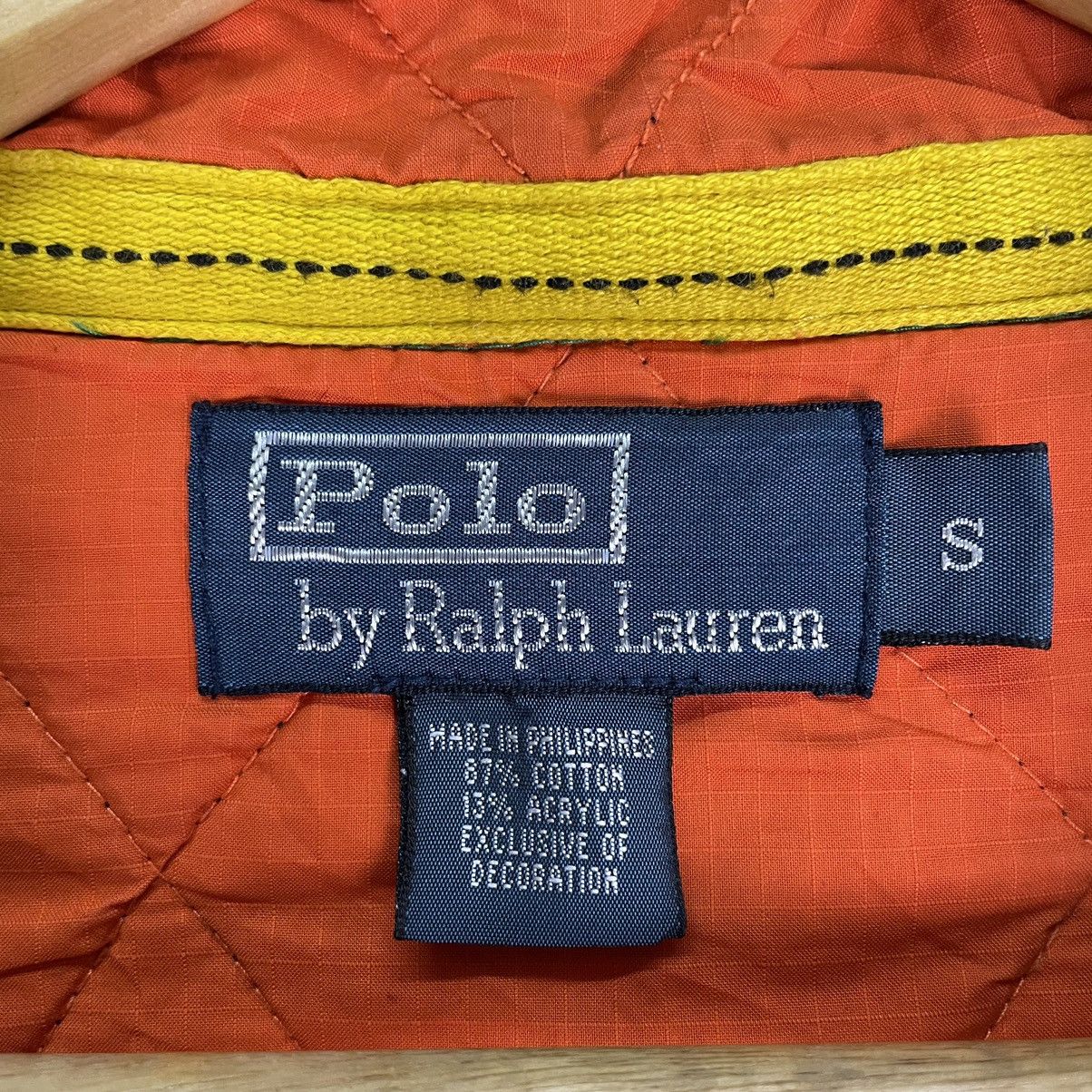 Polo Ralph Lauren × Vintage 🔥POLO RL Patch Half Zipper Sweatshirt Size US S / EU 44-46 / 1 - 12 Thumbnail