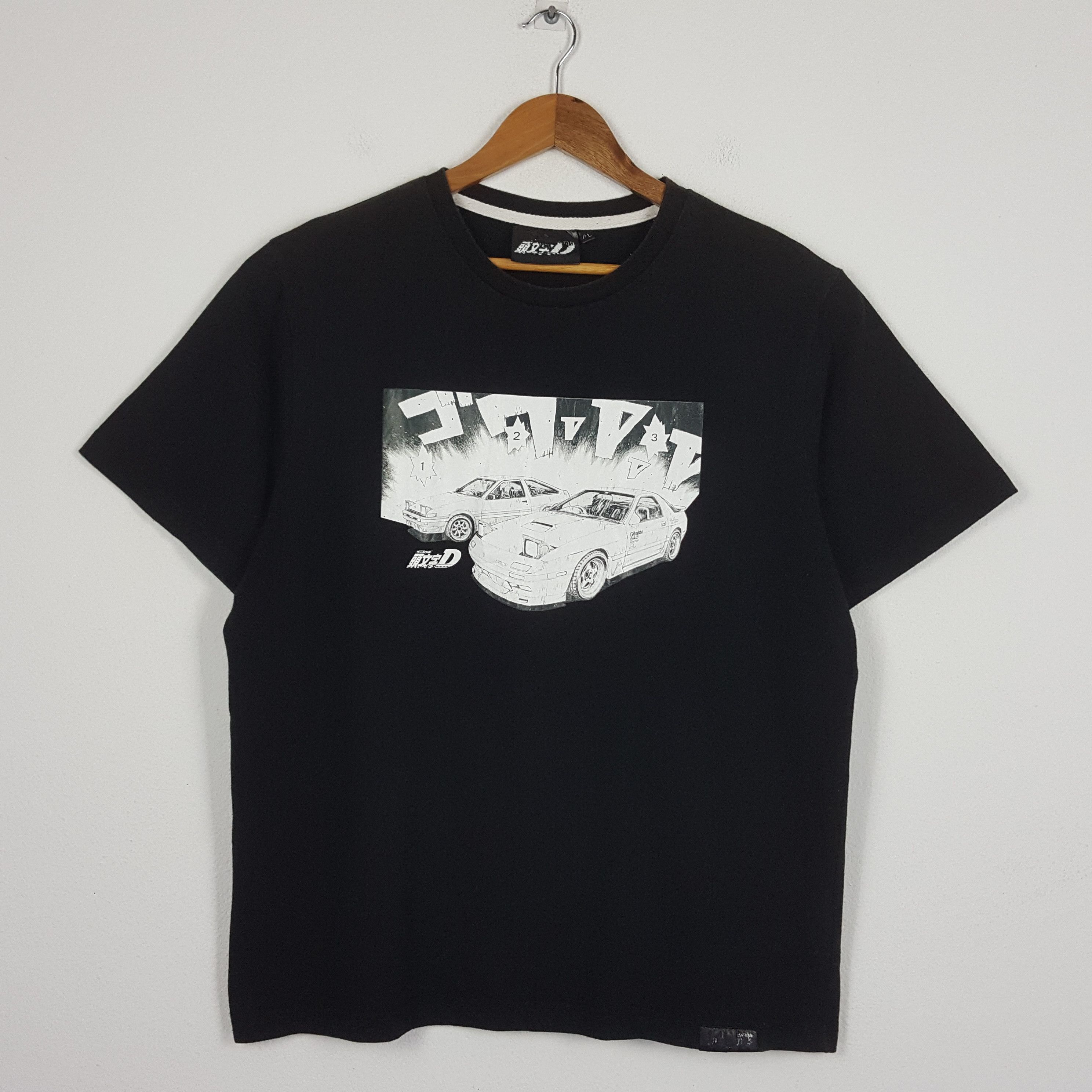 Cartoon Network × Vintage Vintage INITIAL-D Japanese Manga Series Movie t-shirt Size US XL / EU 56 / 4 - 1 Thumbnail