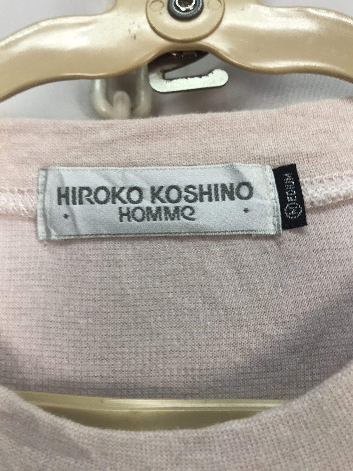 Hiroko Koshino Homme × Japanese Brand Hiroko koshino homme spellout sweatshirt Size US L / EU 52-54 / 3 - 4 Thumbnail