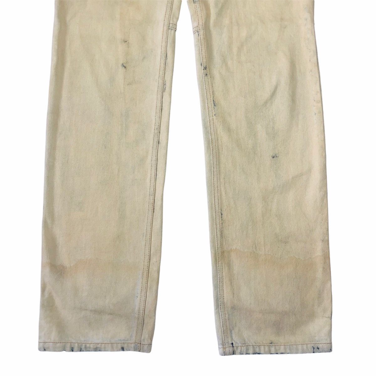 Japanese Brand 1990s 291295 Homme - Over Dyed Denim Pants Size US 30 / EU 46 - 3 Thumbnail