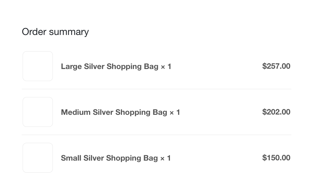 Telfar telfar silver Medium shopper bag Size ONE SIZE - 8 Thumbnail