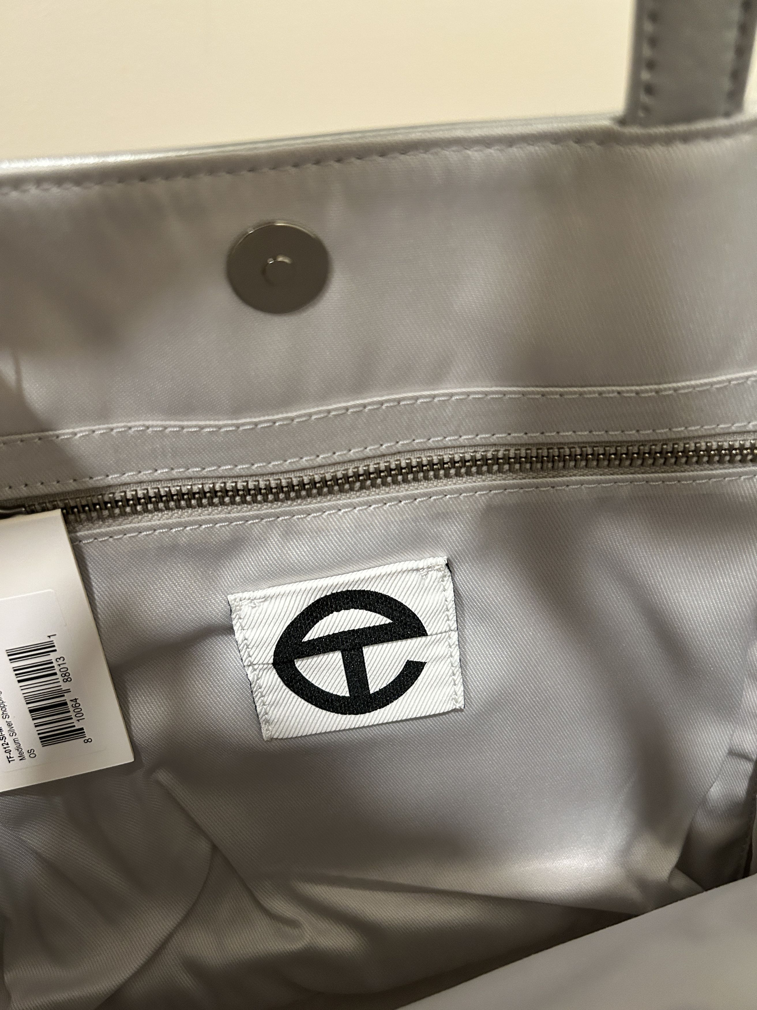 Telfar telfar silver Medium shopper bag Size ONE SIZE - 4 Thumbnail