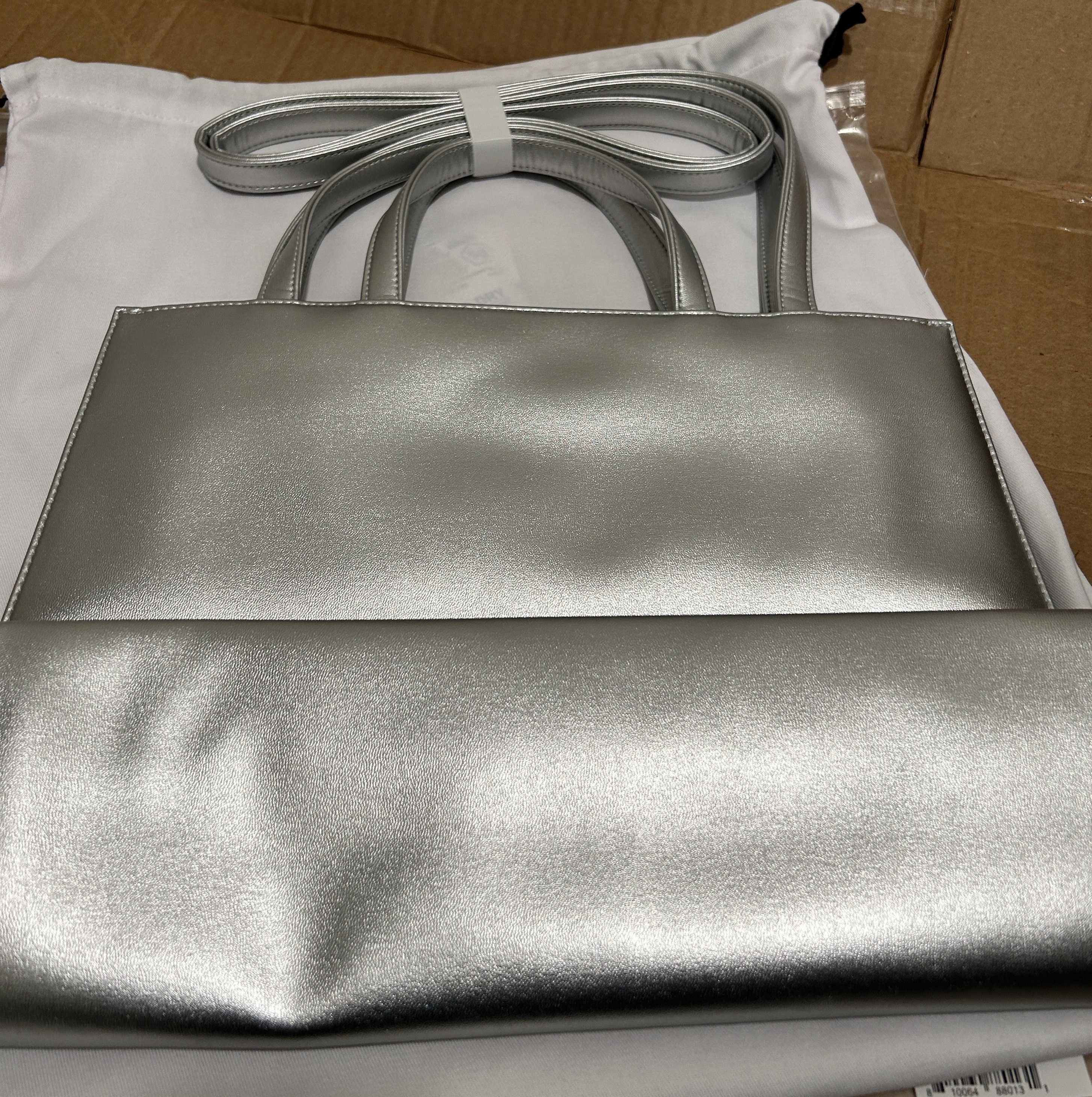 Telfar telfar silver Medium shopper bag Size ONE SIZE - 3 Thumbnail