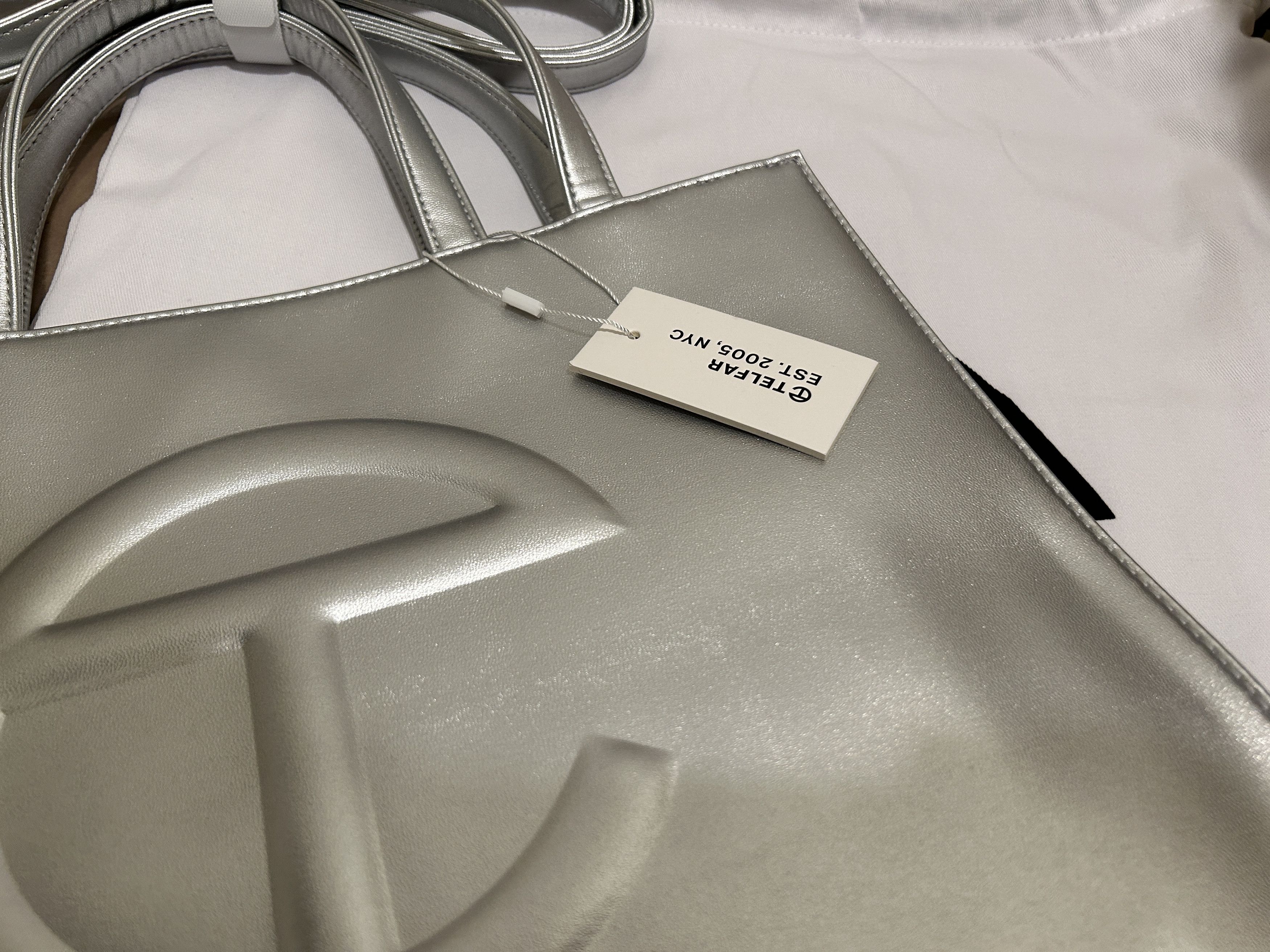 Telfar telfar silver Medium shopper bag Size ONE SIZE - 7 Thumbnail