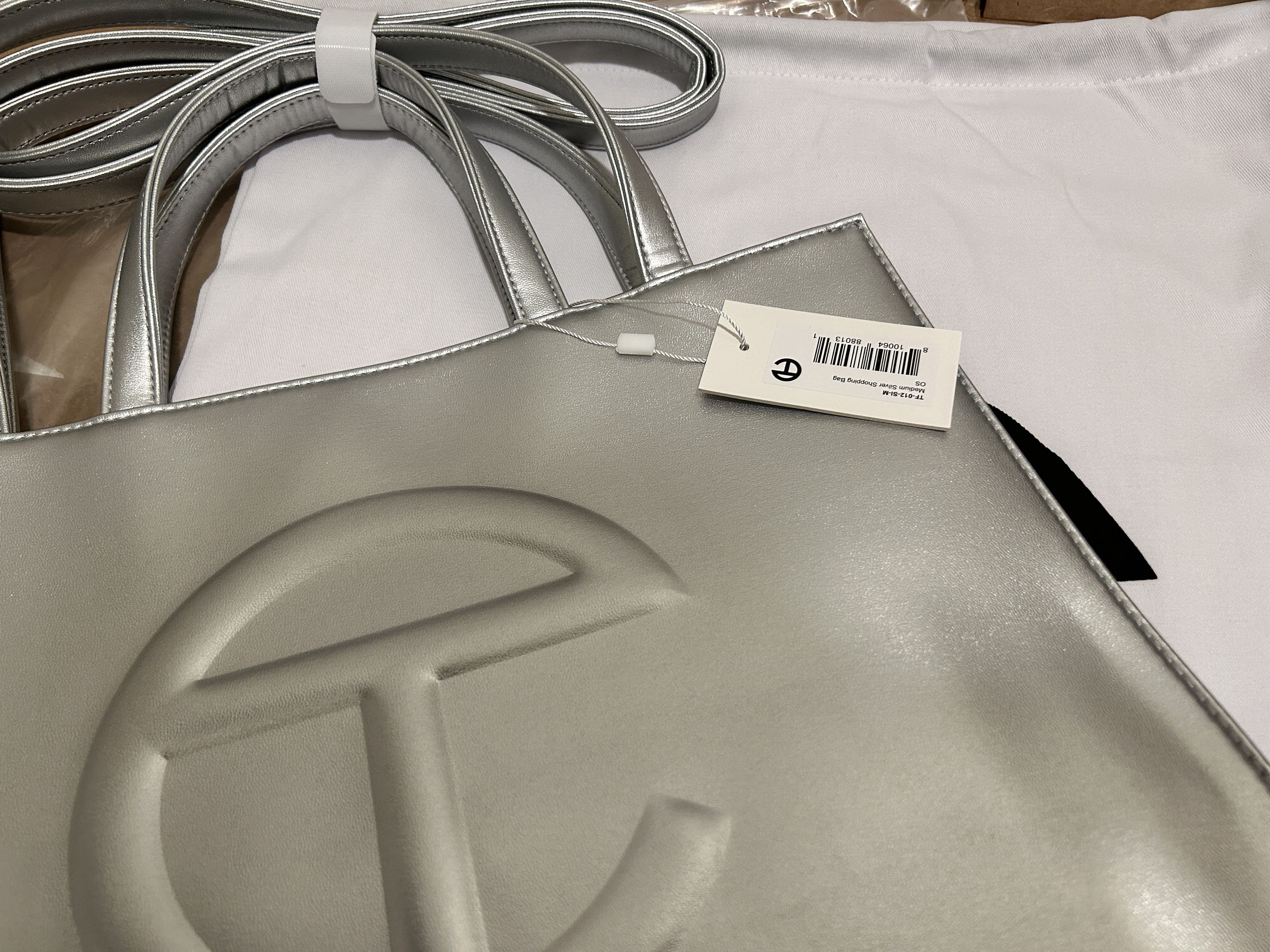 Telfar telfar silver Medium shopper bag Size ONE SIZE - 6 Thumbnail