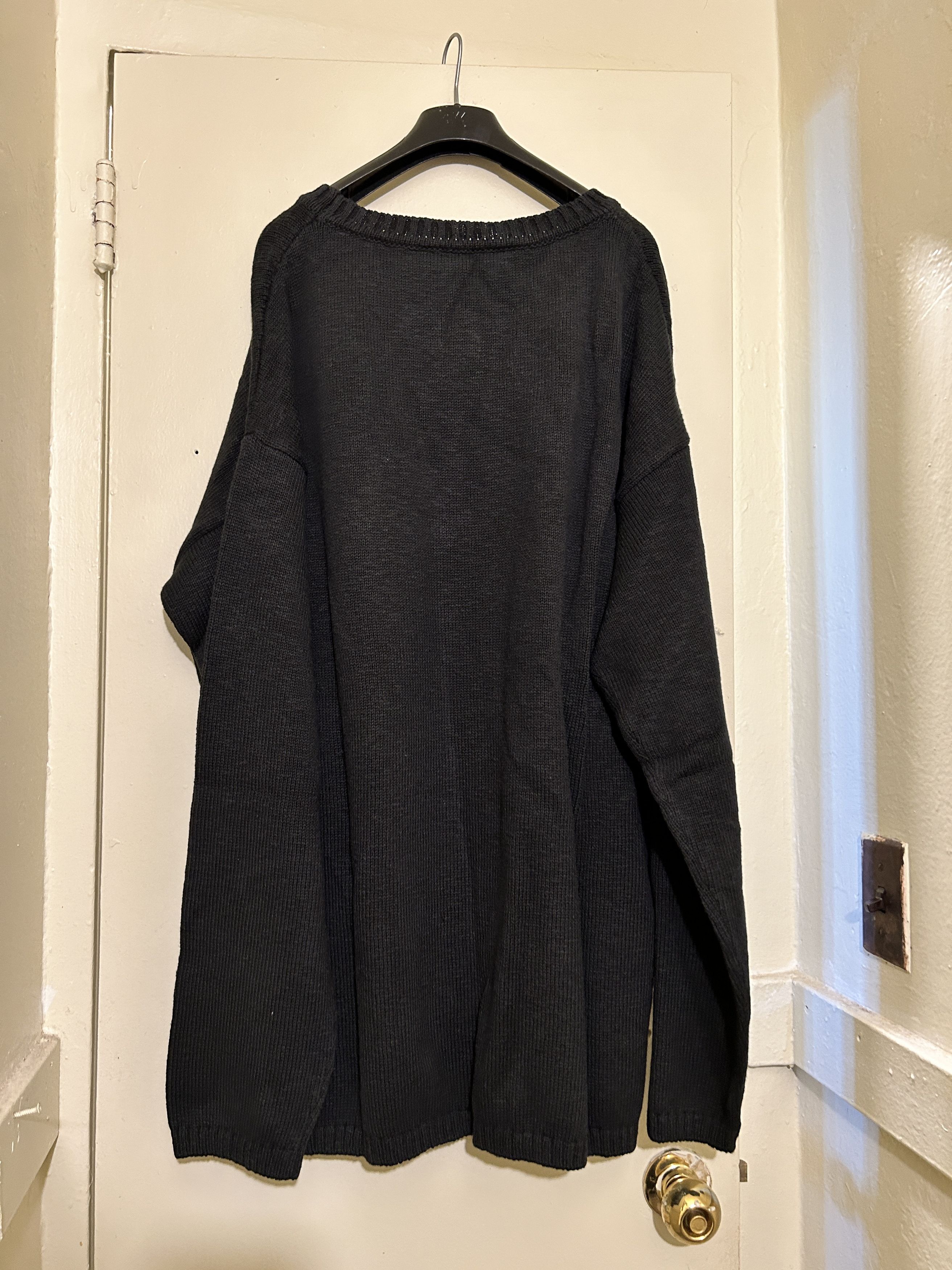 Raf Simons Raf Simons Peter De Potter Edition 'Kollaps' Patches Sweater Size US M / EU 48-50 / 2 - 9 Thumbnail