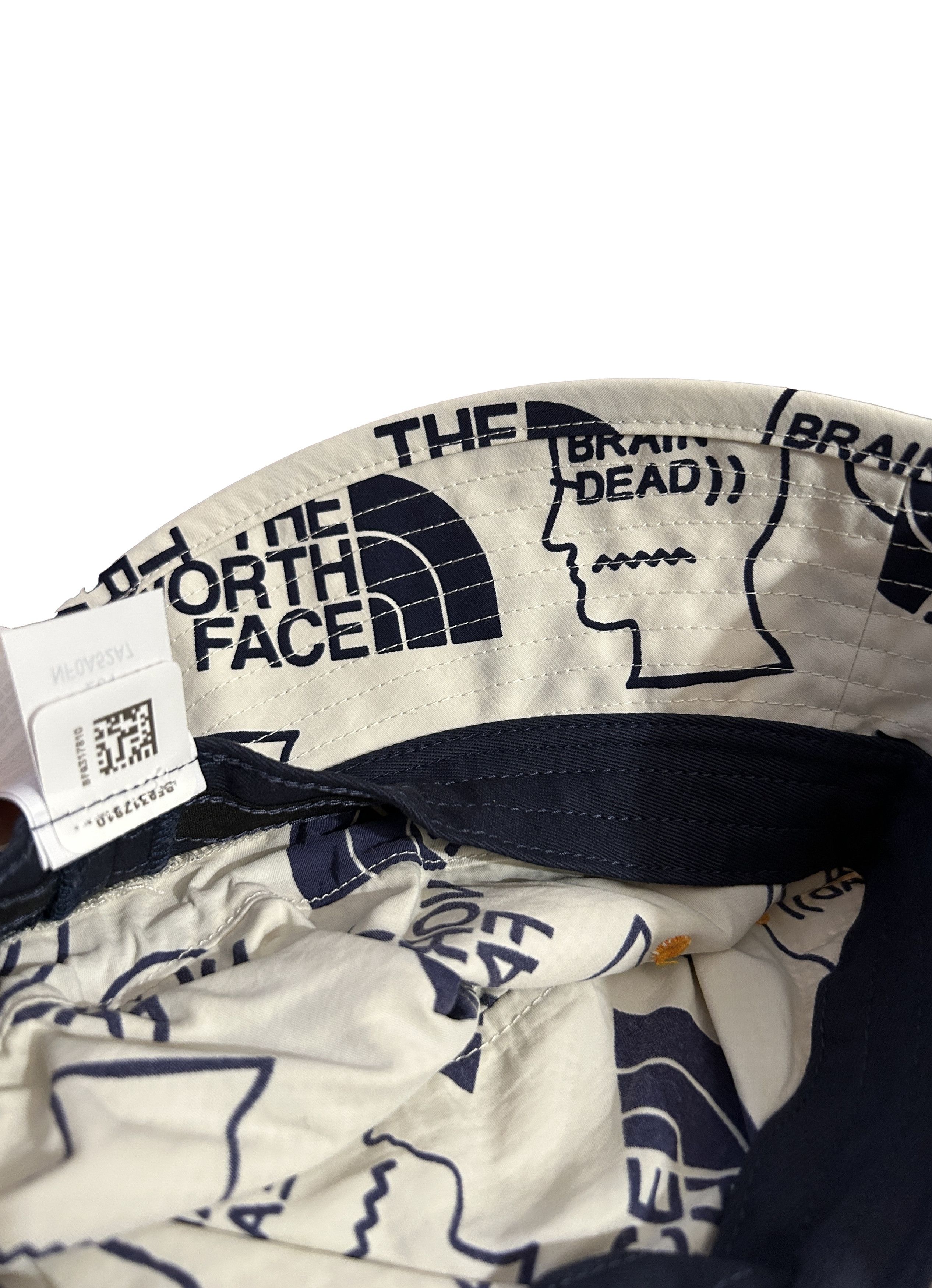 Brain Dead × The North Face The North Face Brain Dead Brain Dead X TNF Bucket Hat White Size ONE SIZE - 5 Thumbnail