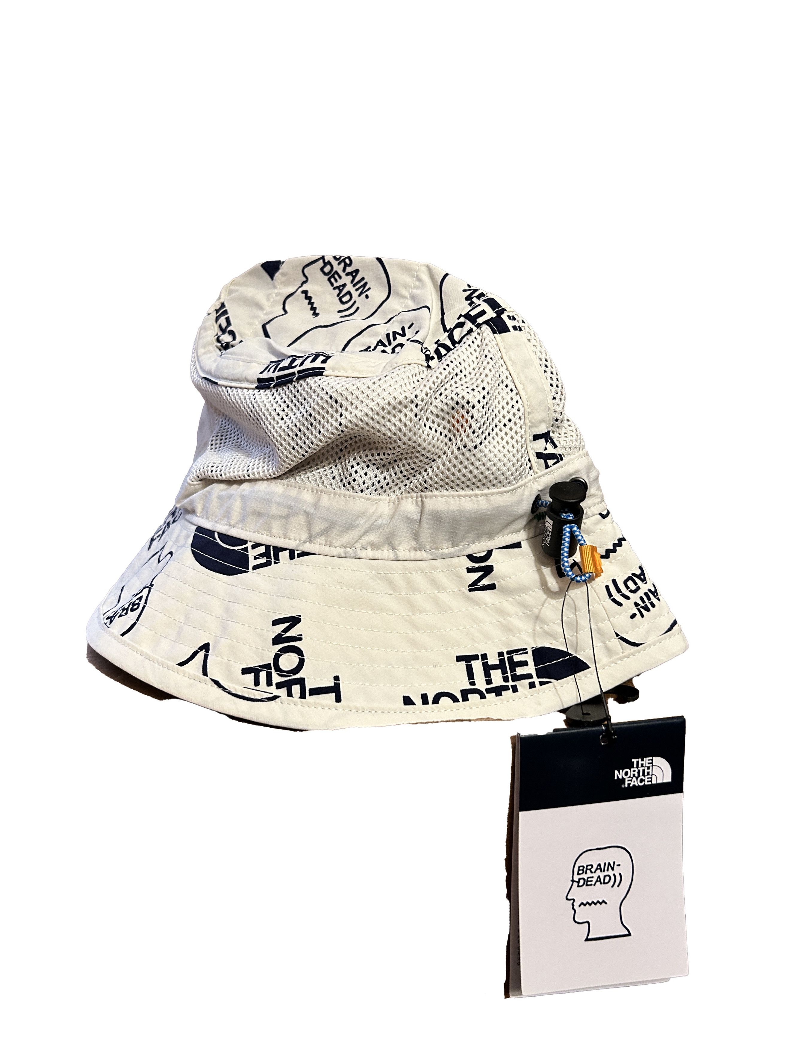 Brain Dead × The North Face The North Face Brain Dead Brain Dead X TNF Bucket Hat White Size ONE SIZE - 1 Thumbnail