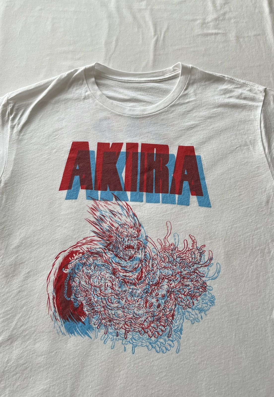 Anime Vintage 2000s Akira Anime White Tee Size US L / EU 52-54 / 3 - 3 Thumbnail