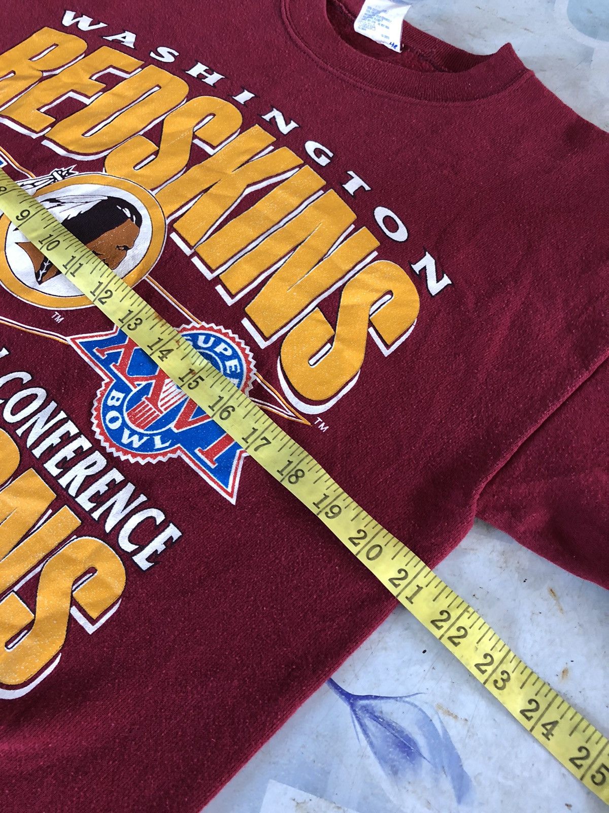 NFL Vintage Washington Redskins NFC Champions Sweatshirt Size US L / EU 52-54 / 3 - 5 Thumbnail