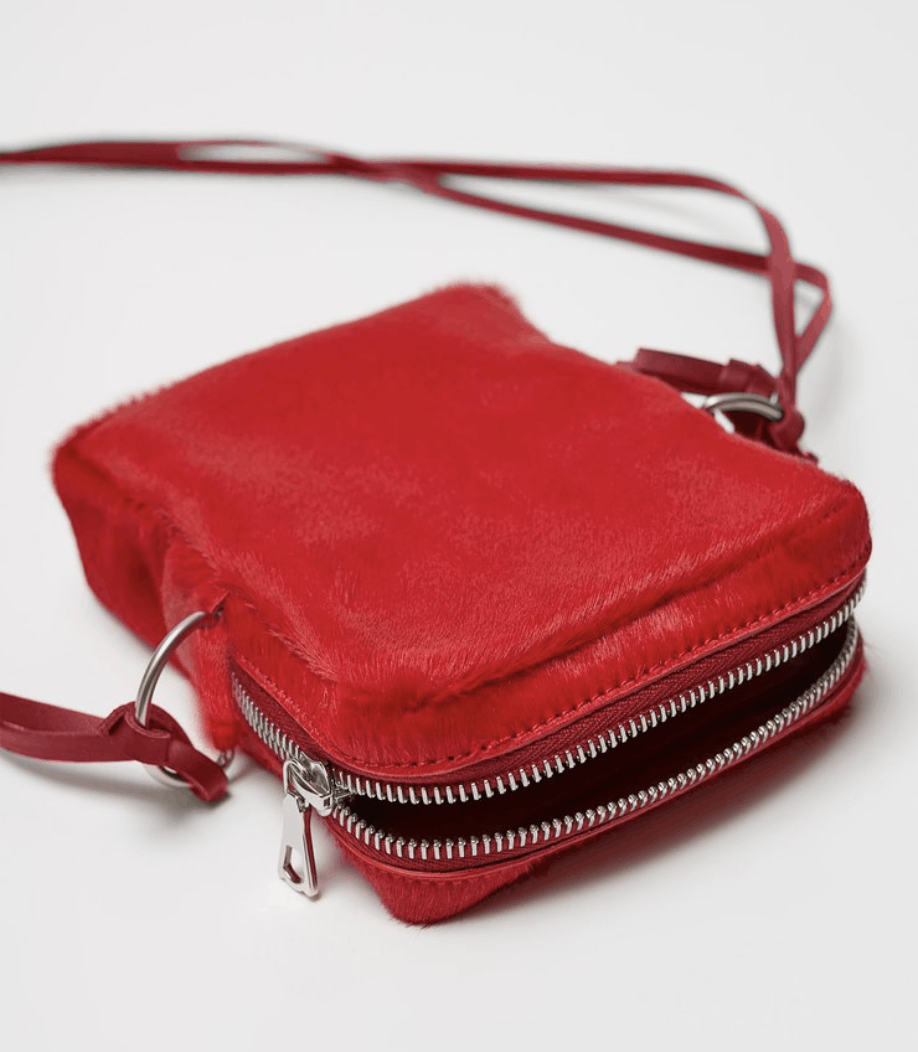 Our Legacy Our Legacy DELAY MINI BAG RED PONY Size ONE SIZE - 4 Thumbnail