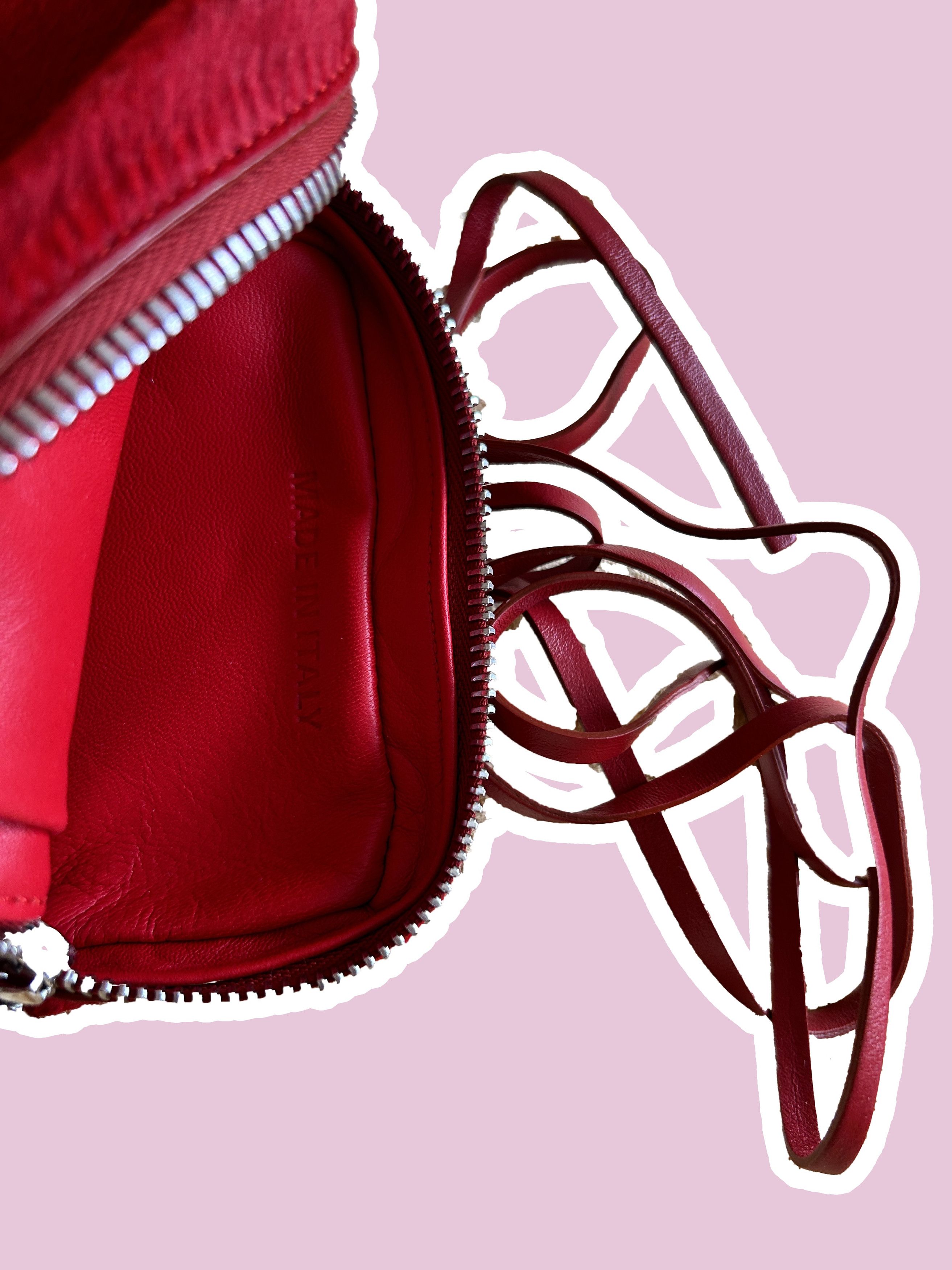 Our Legacy Our Legacy DELAY MINI BAG RED PONY Size ONE SIZE - 8 Thumbnail