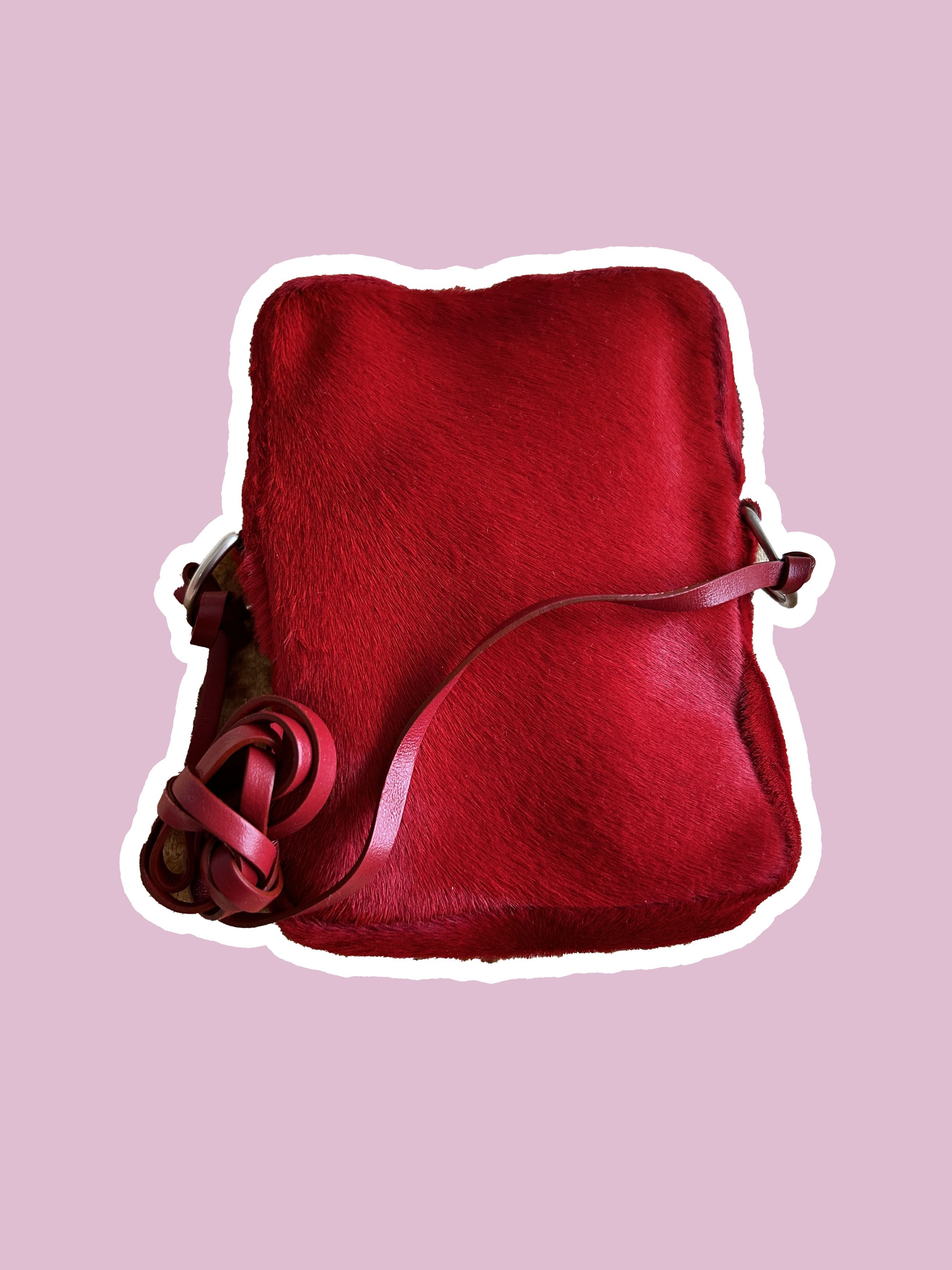 Our Legacy Our Legacy DELAY MINI BAG RED PONY Size ONE SIZE - 9 Thumbnail