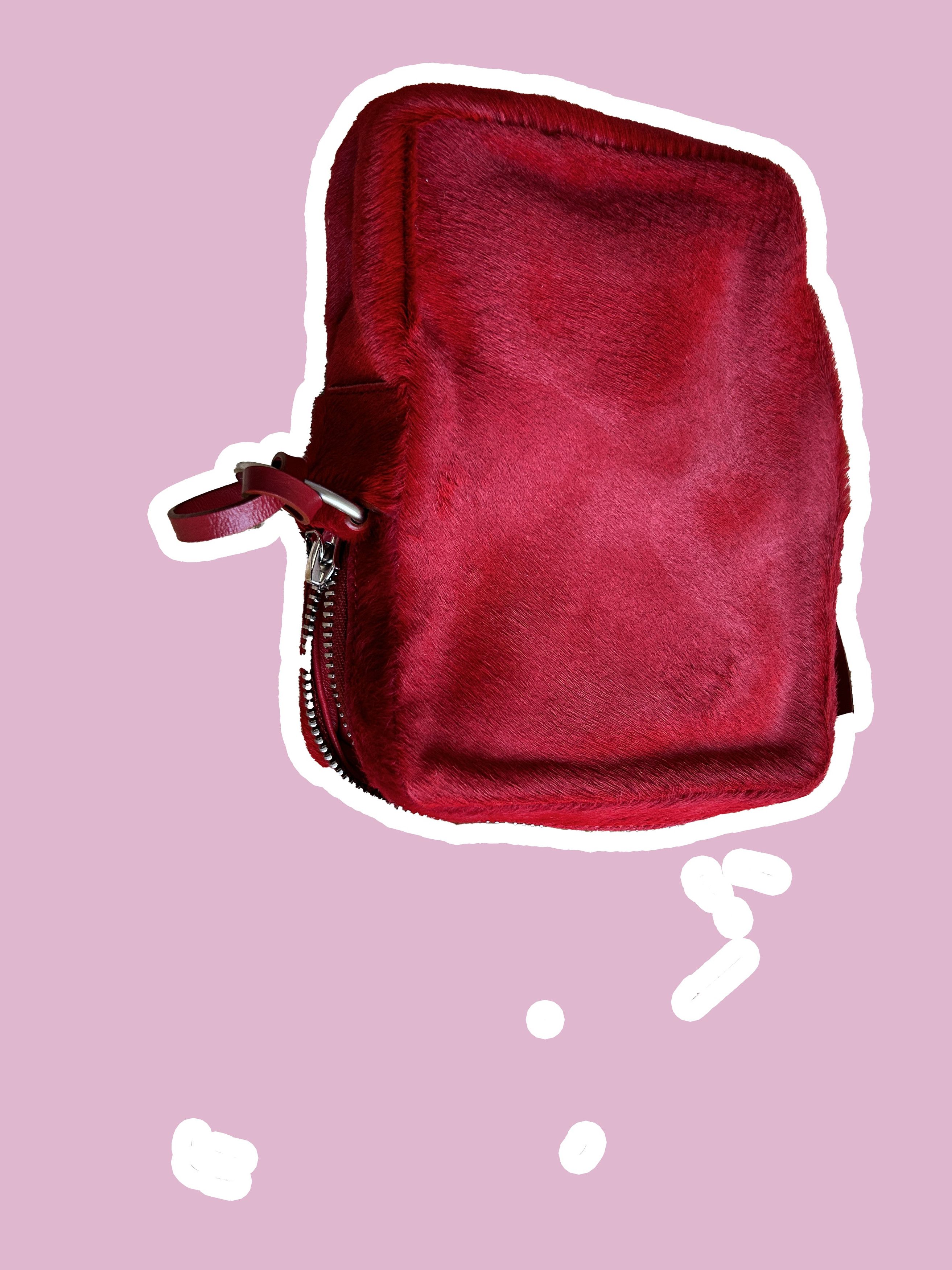 Our Legacy Our Legacy DELAY MINI BAG RED PONY Size ONE SIZE - 7 Thumbnail