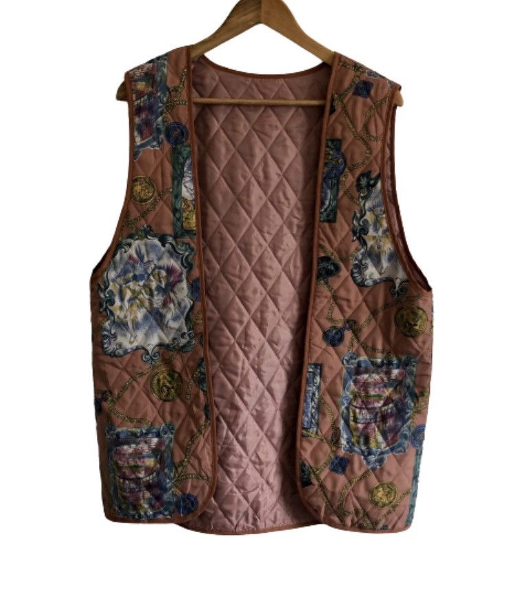 Vintage Vintage vests Inspired by Gucci, Hermes Design Italy Size US M / EU 48-50 / 2 - 1 Thumbnail