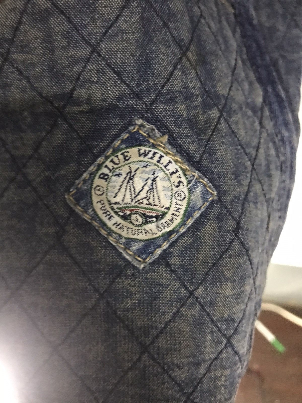 Vintage Vintage Blue Willis indigo jacket made in Denmark Size US M / EU 48-50 / 2 - 5 Thumbnail