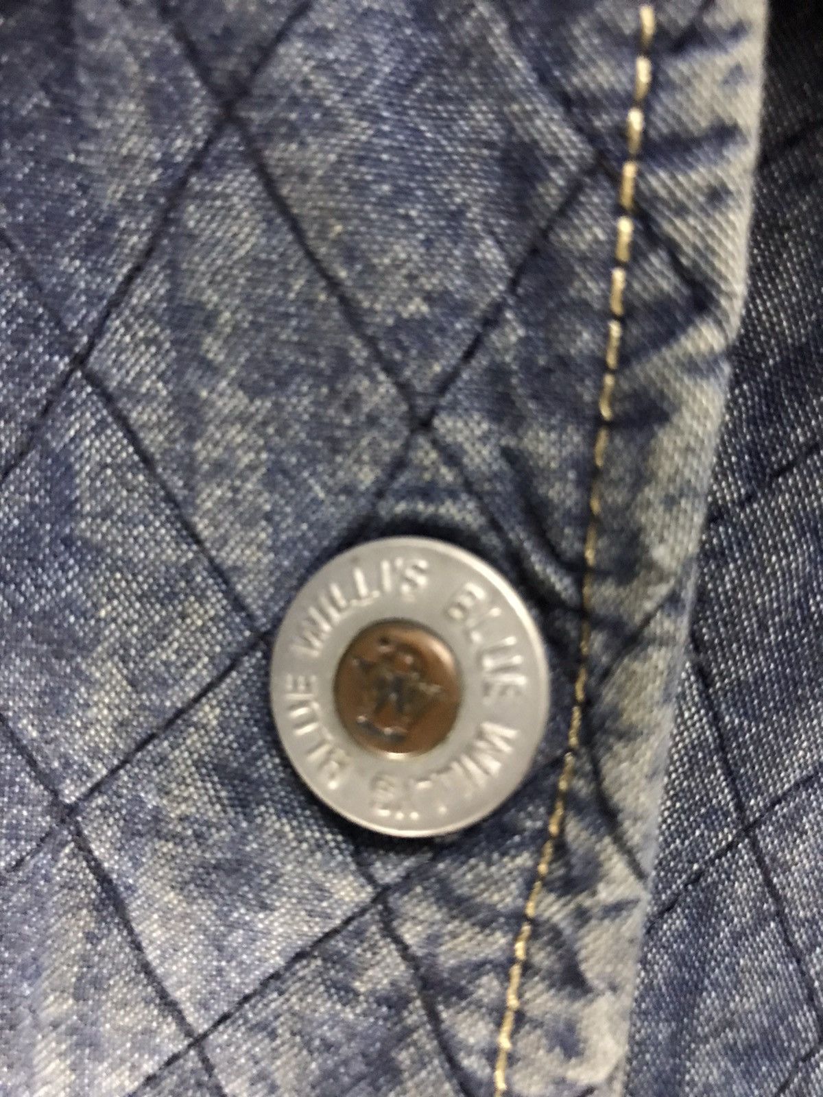 Vintage Vintage Blue Willis indigo jacket made in Denmark Size US M / EU 48-50 / 2 - 6 Thumbnail