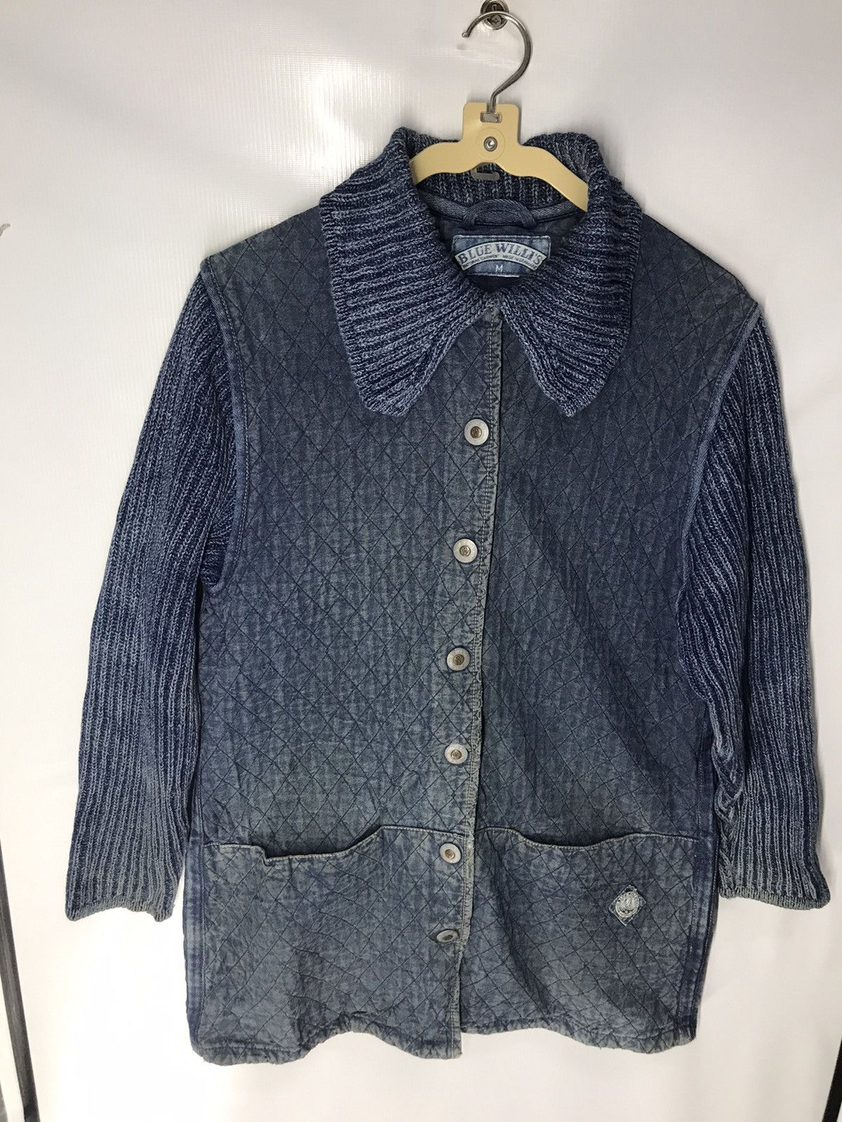 Vintage Vintage Blue Willis indigo jacket made in Denmark Size US M / EU 48-50 / 2 - 7 Thumbnail