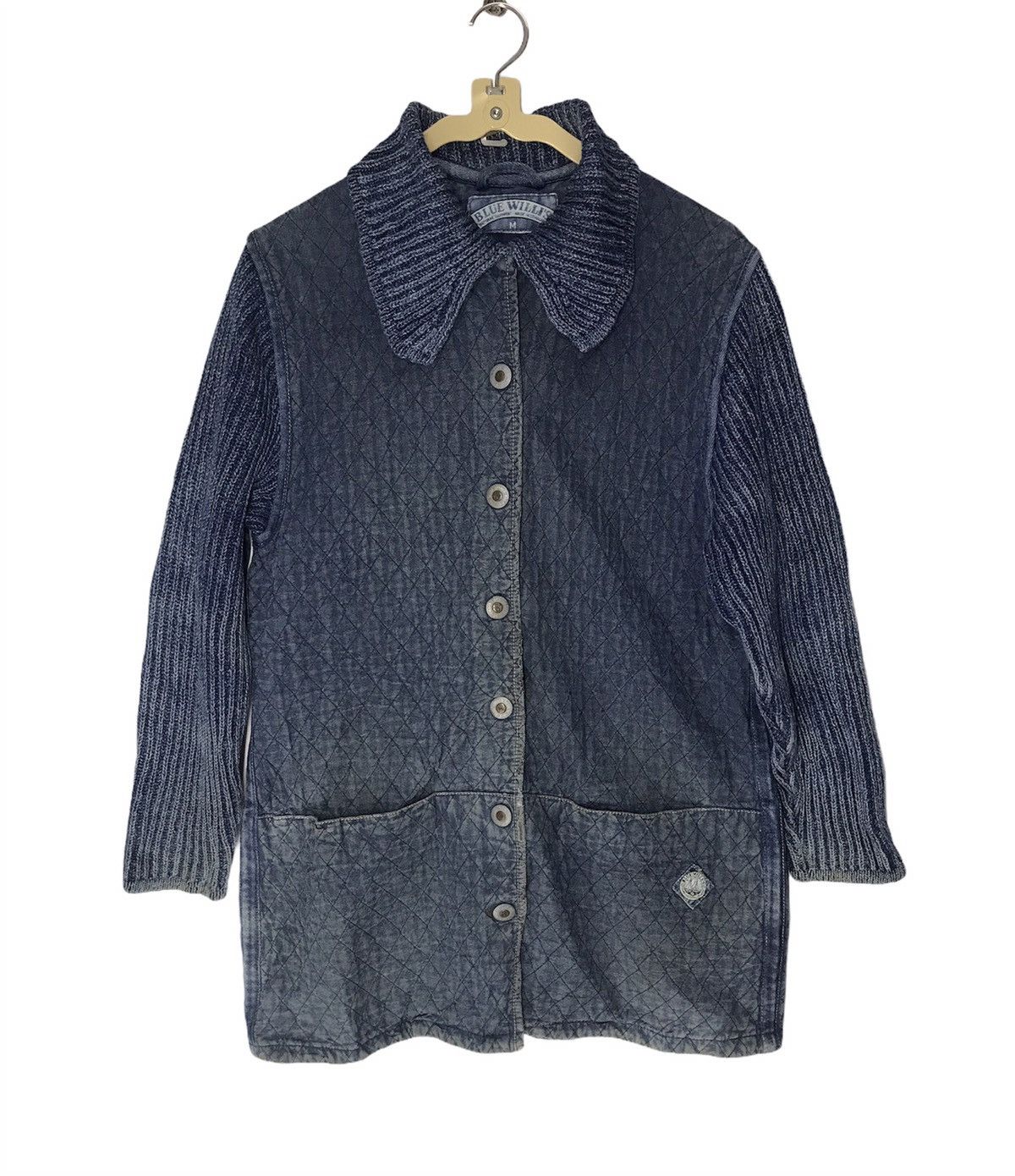 Vintage Vintage Blue Willis indigo jacket made in Denmark Size US M / EU 48-50 / 2 - 3 Thumbnail