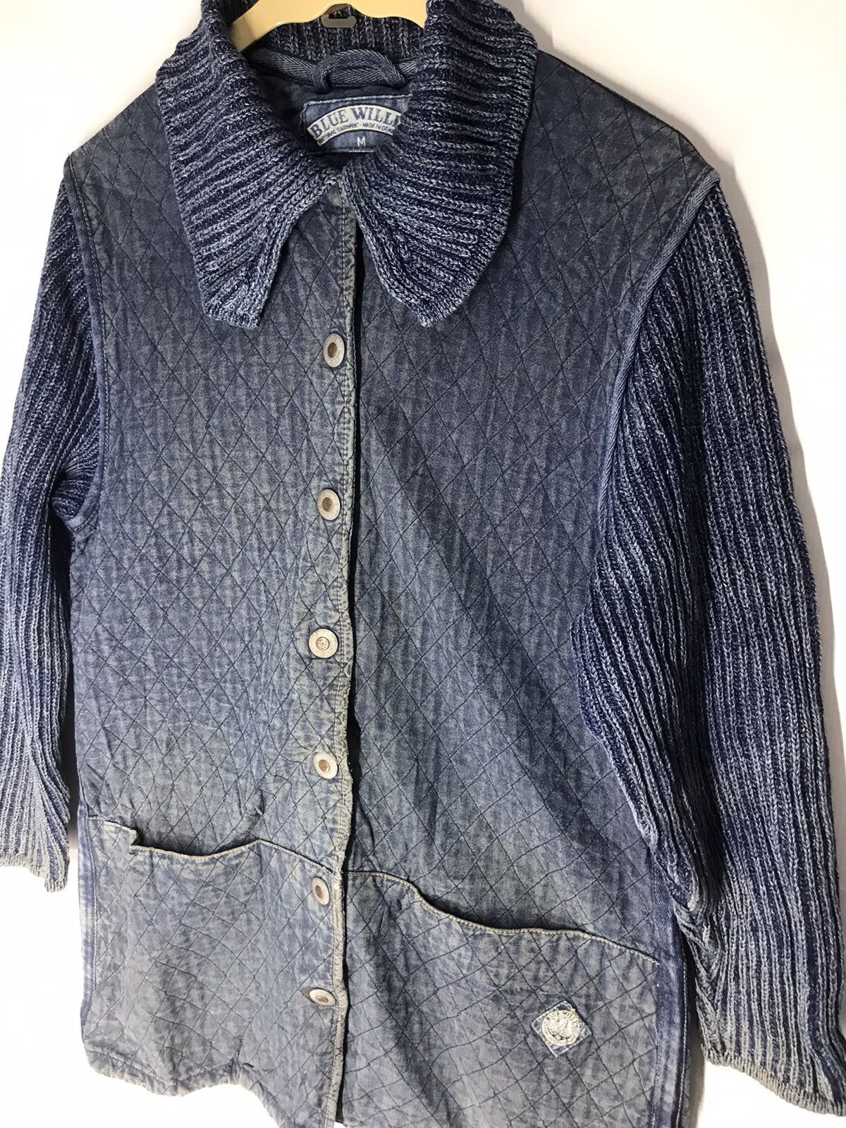Vintage Vintage Blue Willis indigo jacket made in Denmark Size US M / EU 48-50 / 2 - 8 Thumbnail