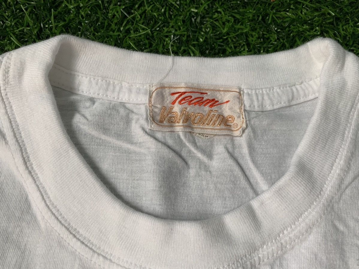 Japanese Brand Rare Vintage Team Valvoline Tee 80s 90s Size M / US 6-8 / IT 42-44 - 3 Thumbnail