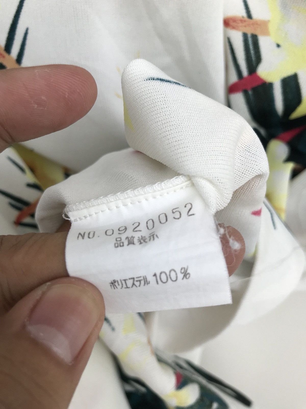 Japanese Brand Made In Japan Abahouse All Overprint Polyester Tees Size US XS / EU 42 / 0 - 7 Thumbnail
