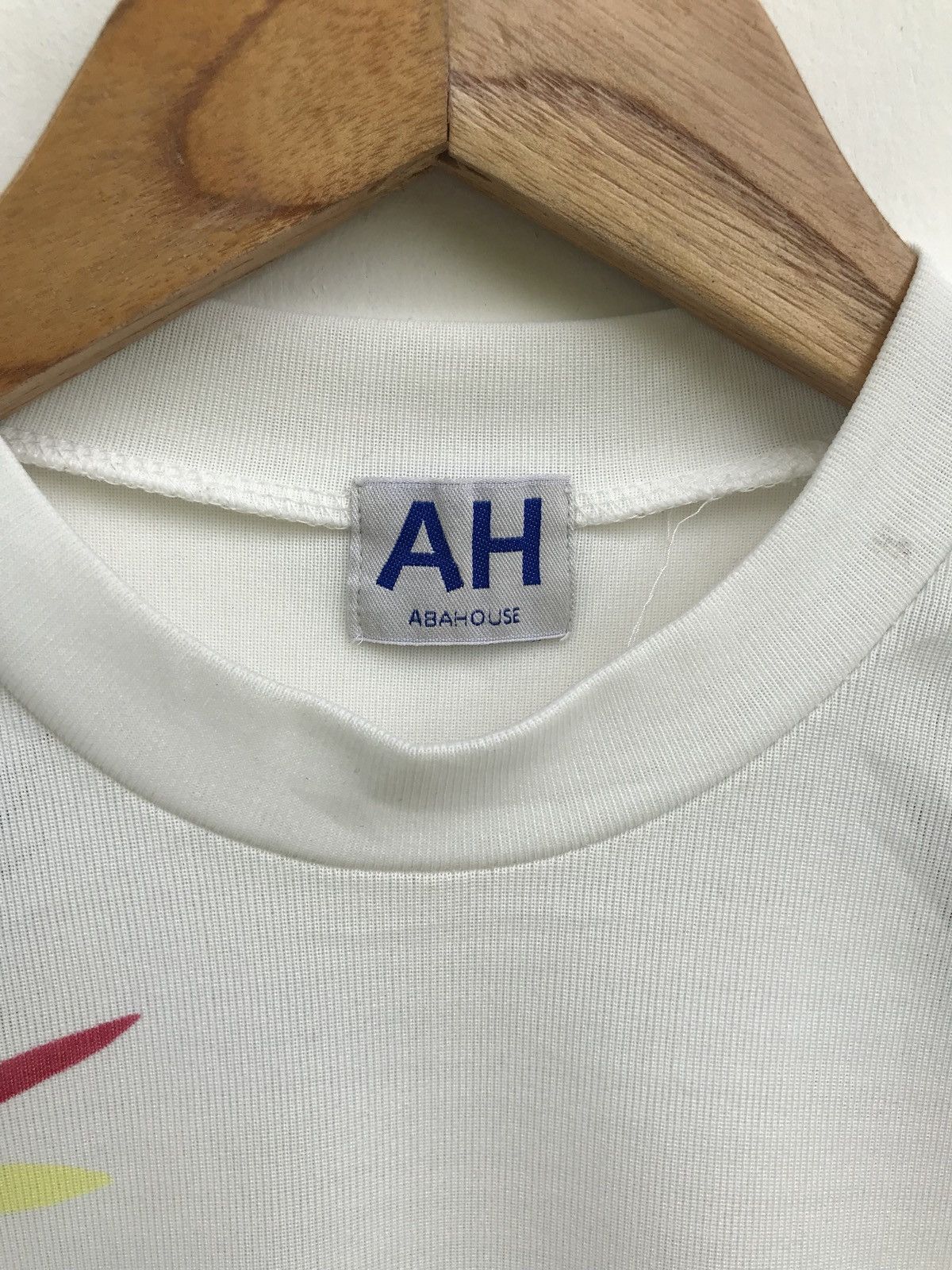 Japanese Brand Made In Japan Abahouse All Overprint Polyester Tees Size US XS / EU 42 / 0 - 5 Thumbnail
