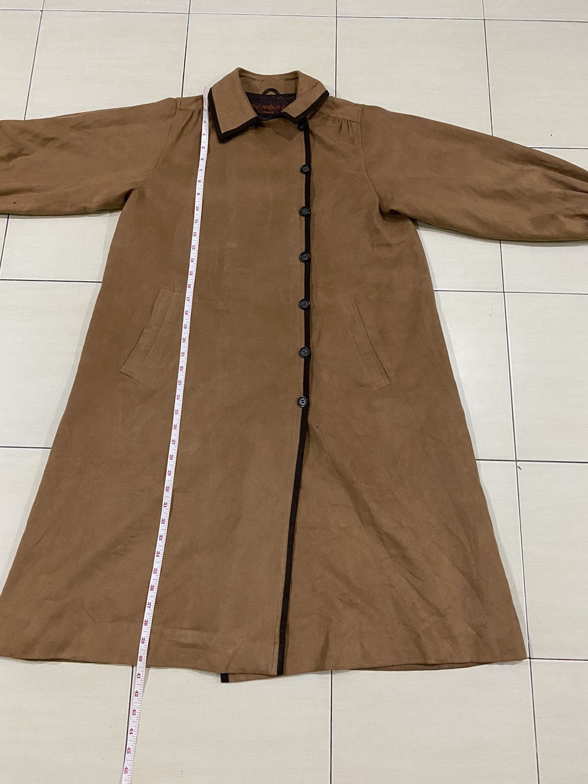 Vintage Vintage Yves Saint Laurent trench coat / long coat Size US L / EU 52-54 / 3 - 10 Thumbnail