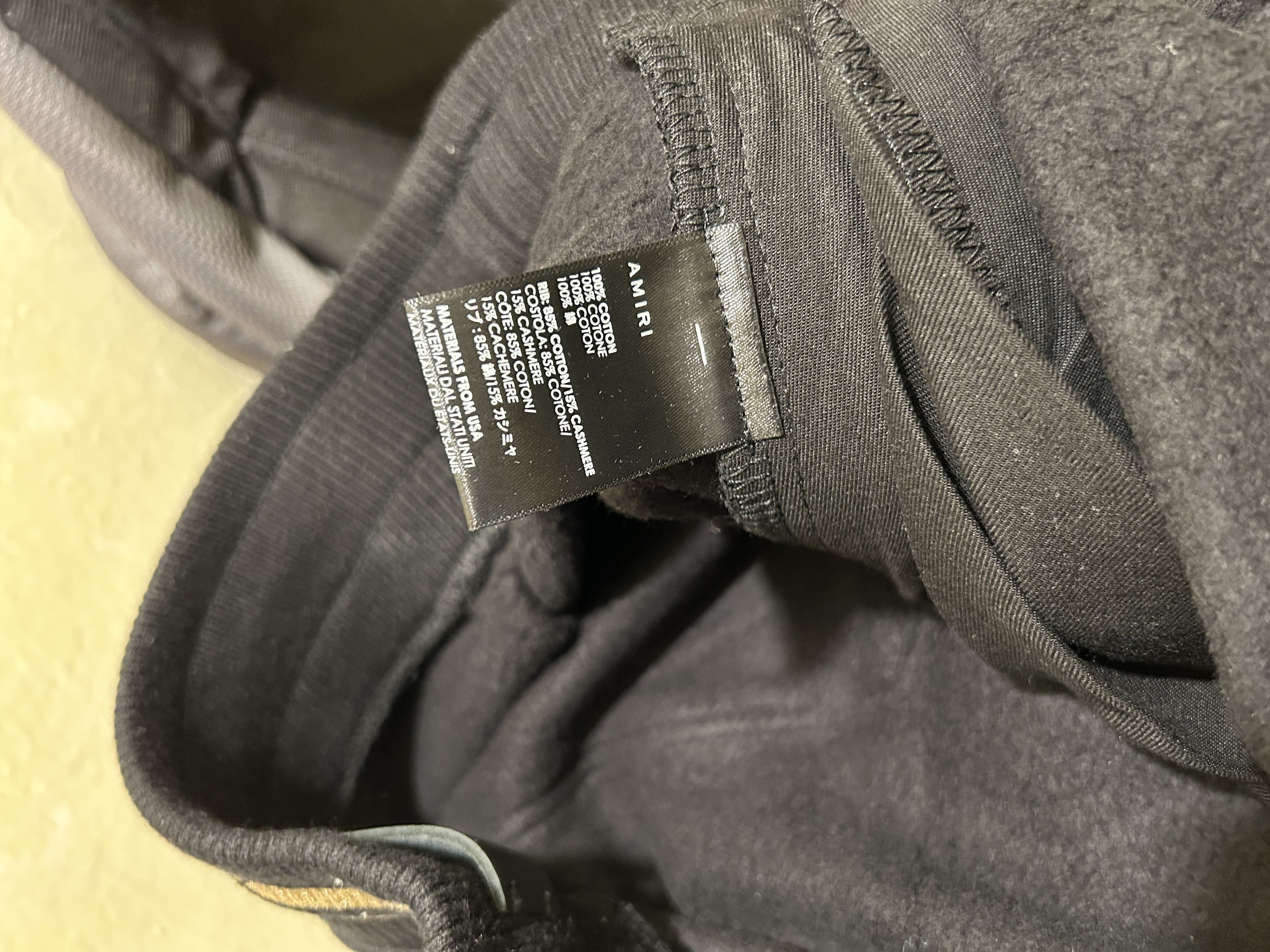Amiri Amiri sweat shorts lovers black Size US 32 / EU 48 - 7 Thumbnail
