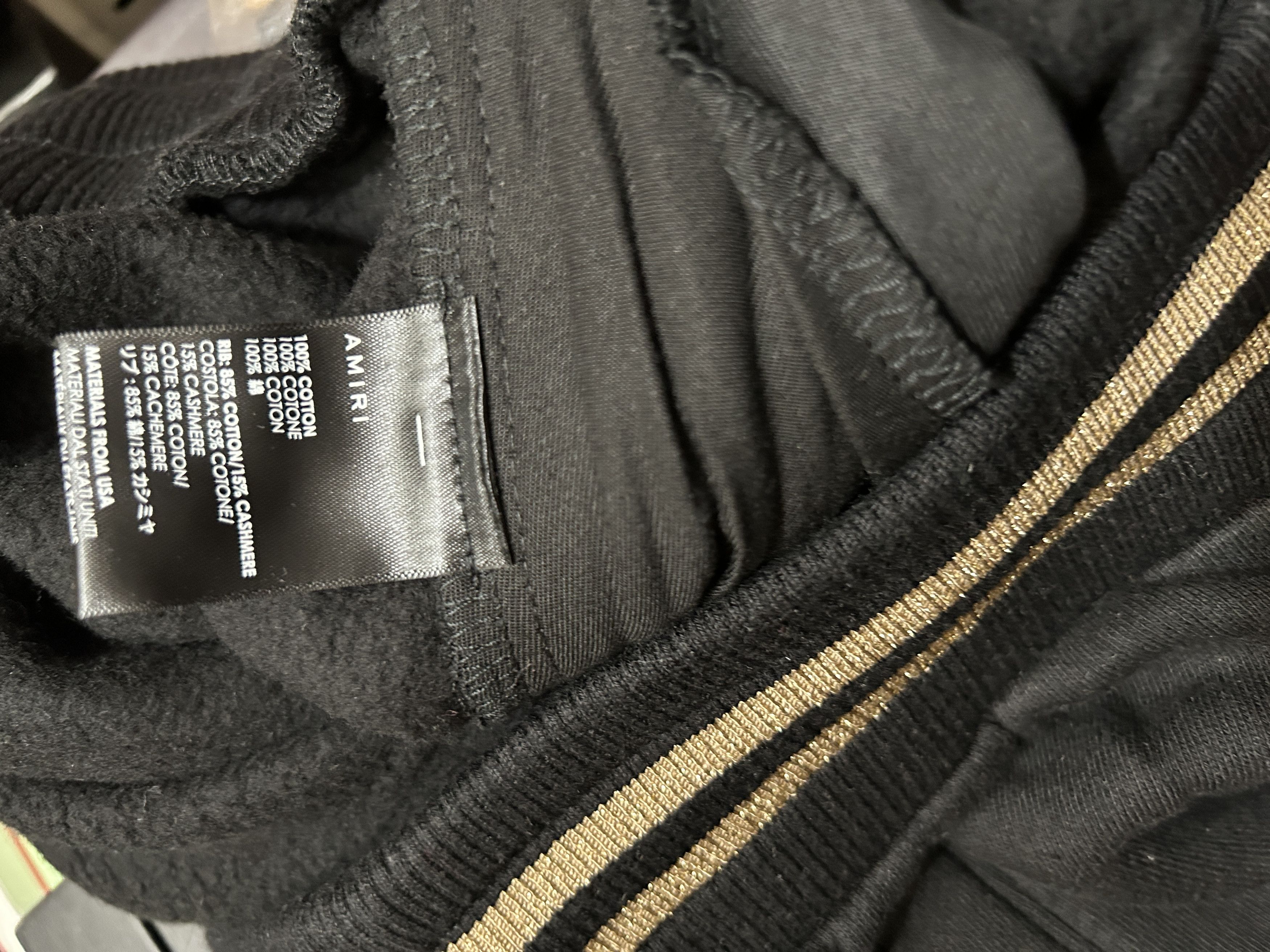Amiri Amiri sweat shorts lovers black Size US 32 / EU 48 - 9 Thumbnail