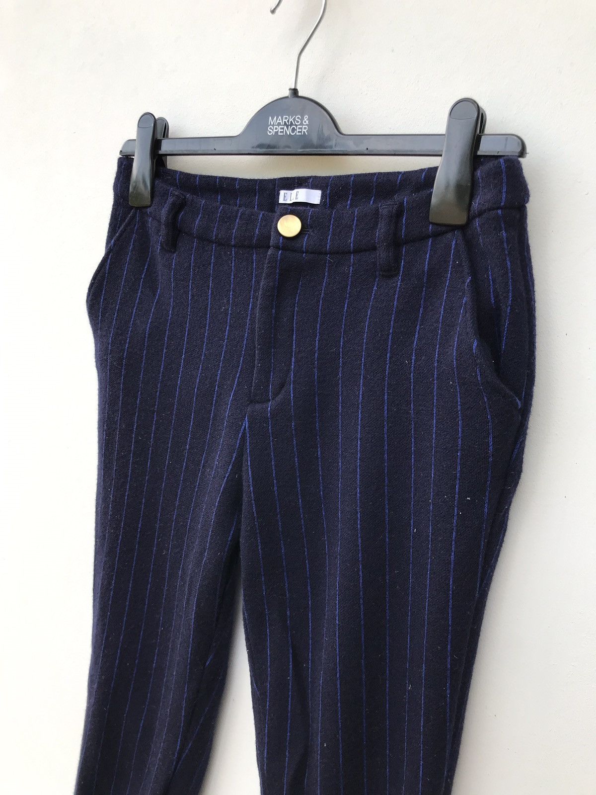 Other Elle Wool Stripes Blue Jogger Size US 26 / EU 42 - 4 Thumbnail