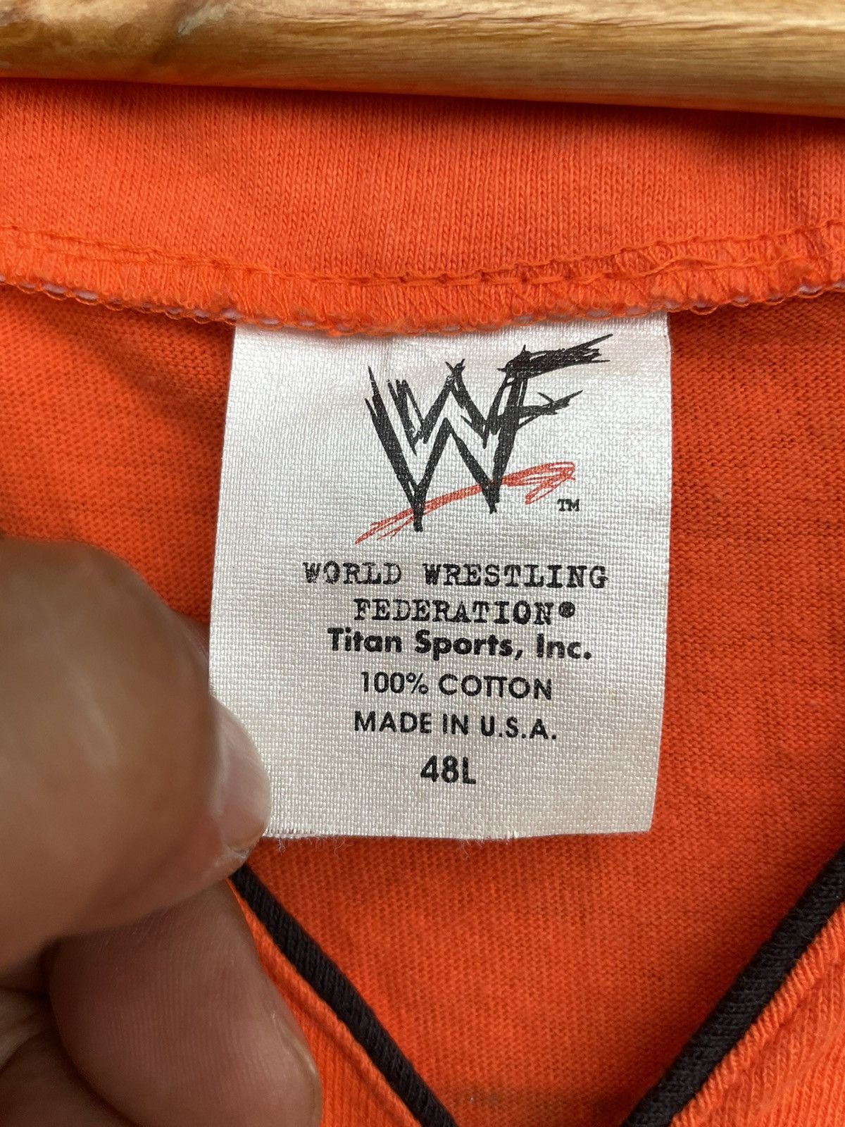 Vintage Vintage WWE Tazz Mission Jersey Size US L / EU 52-54 / 3 - 11 Thumbnail