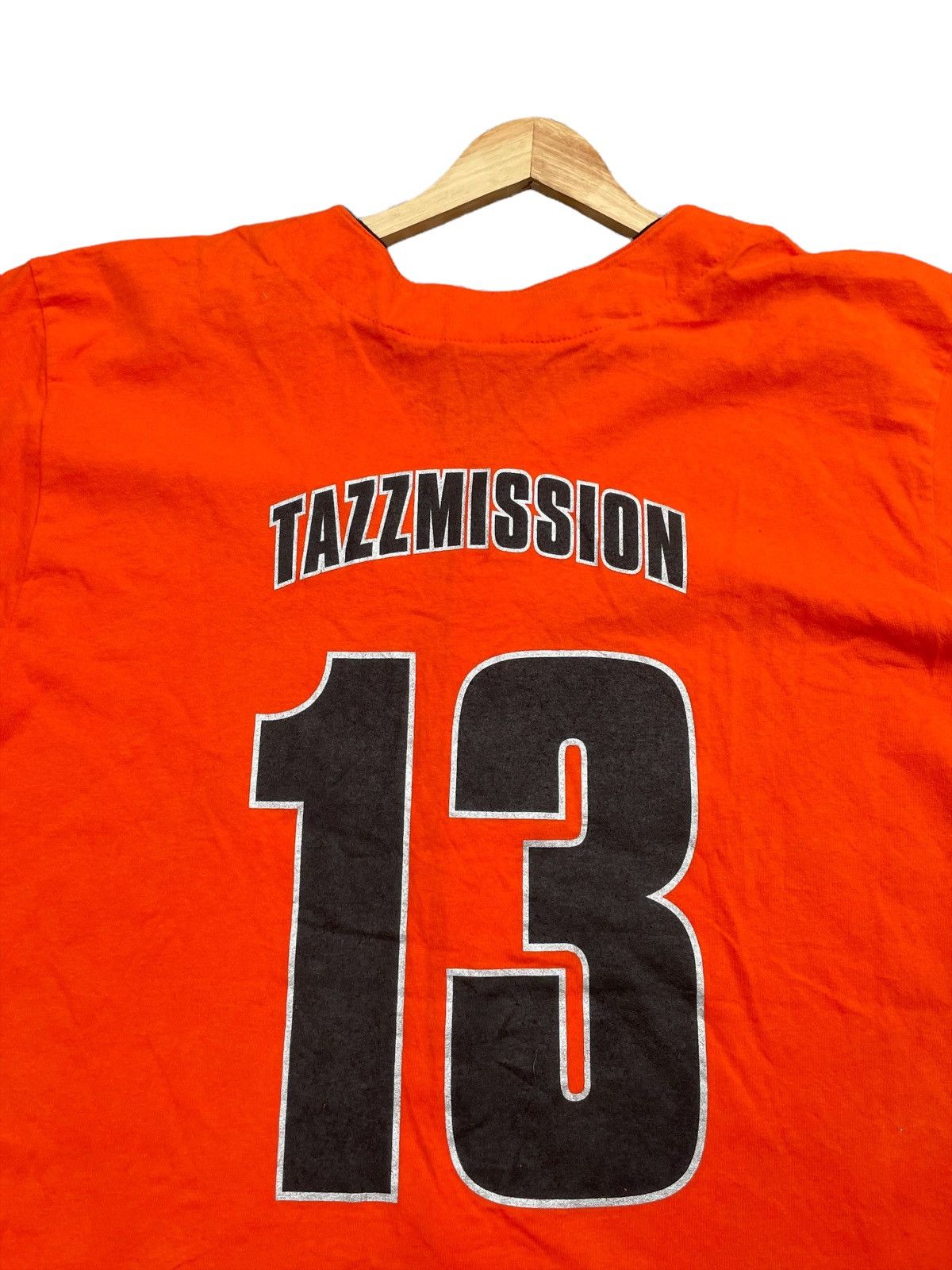 Vintage Vintage WWE Tazz Mission Jersey Size US L / EU 52-54 / 3 - 8 Thumbnail