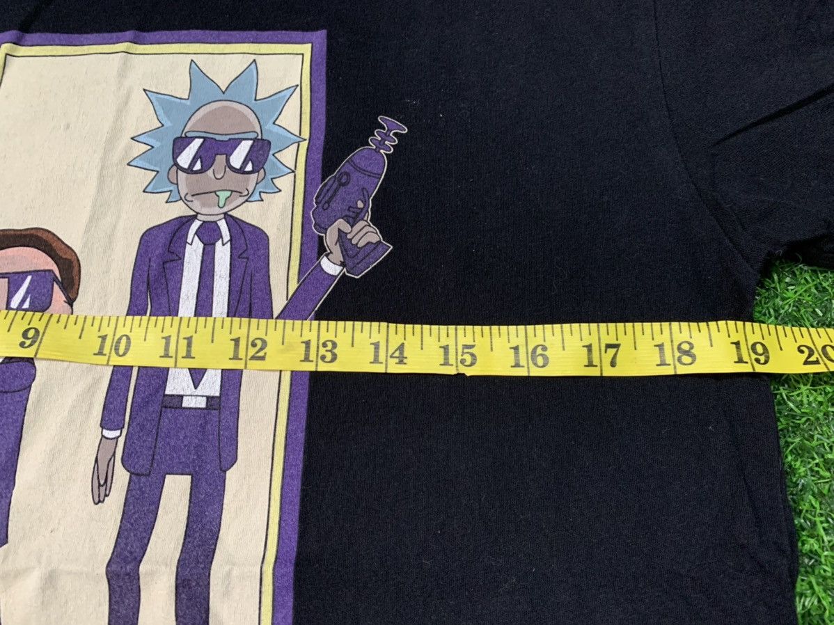 Cartoon Network Rick and Marty Anime Cartoon Tee Men in Black Action Size US M / EU 48-50 / 2 - 5 Thumbnail