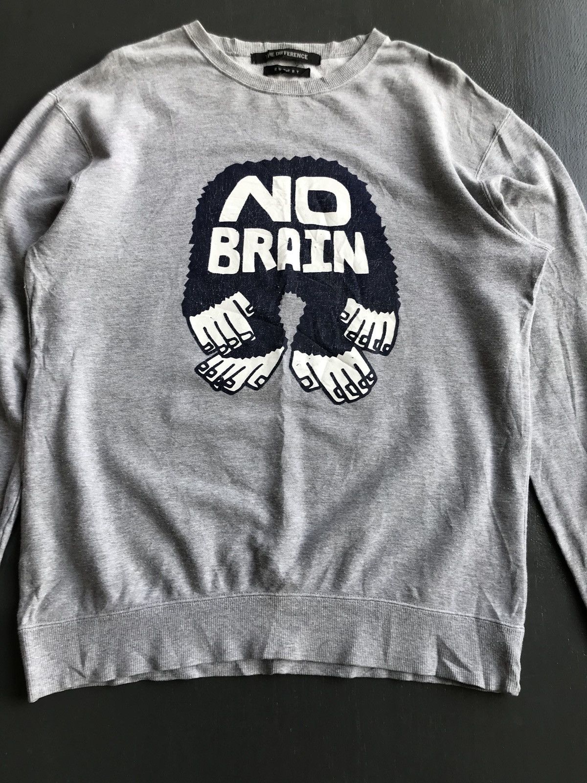 Japanese Brand Japanese Brand The Difference Rupert No Brain Sweatshirt Size US M / EU 48-50 / 2 - 3 Thumbnail