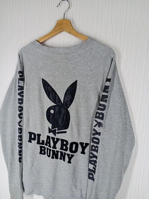 Playboy Rare Vintage Playboy Big Logo Sweatshirt Size US L / EU 52-54 / 3 - 8 Thumbnail