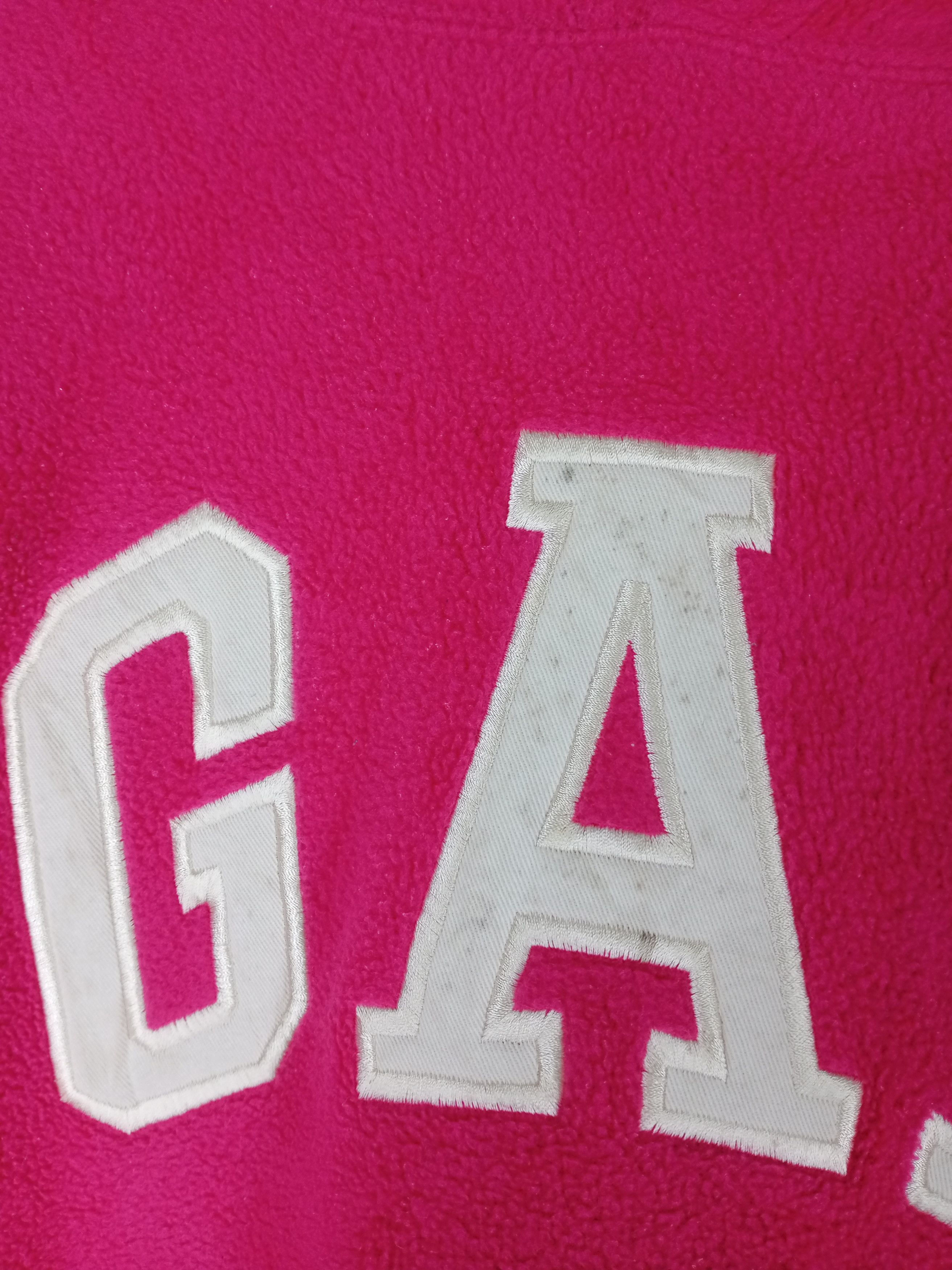 Gap Vintage Gap Fleece Hoodie Big Logo Size US M / EU 48-50 / 2 - 2 Thumbnail