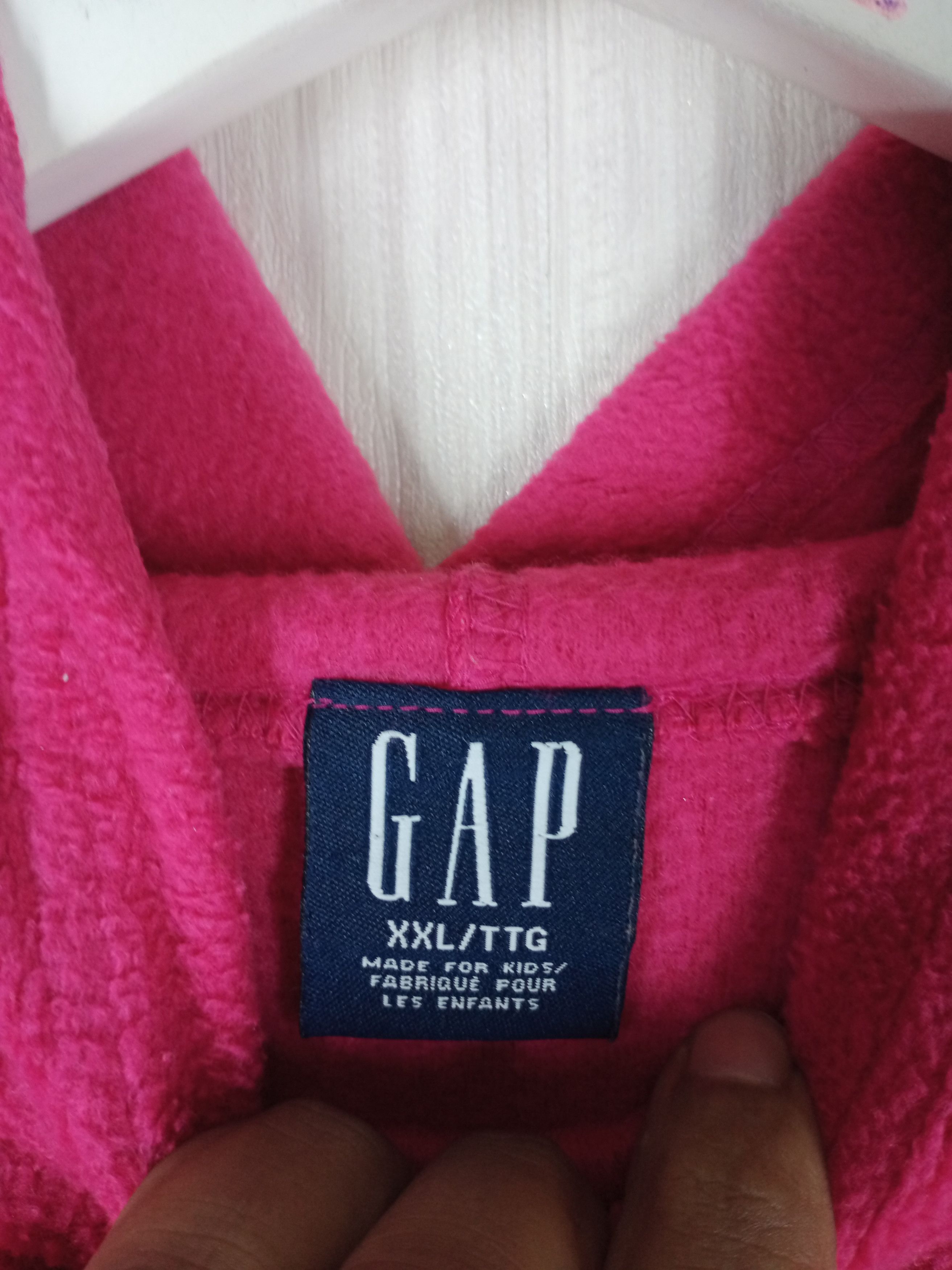 Gap Vintage Gap Fleece Hoodie Big Logo Size US M / EU 48-50 / 2 - 8 Thumbnail