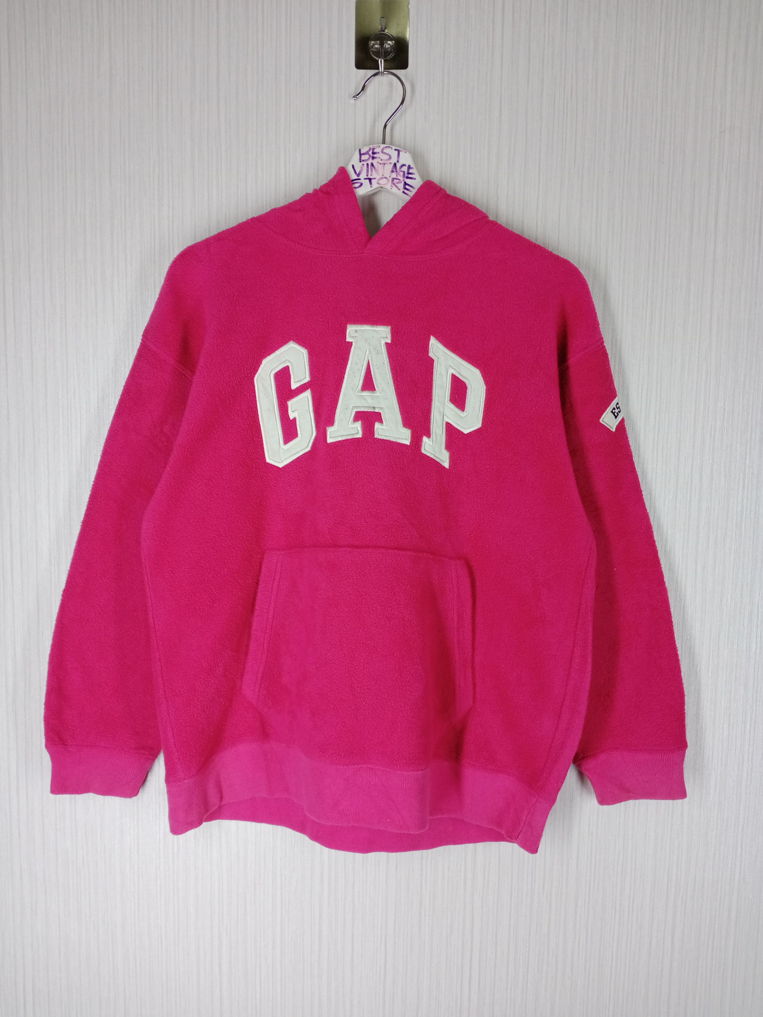 Vintage Gap Fleece Hoodie Big Logo