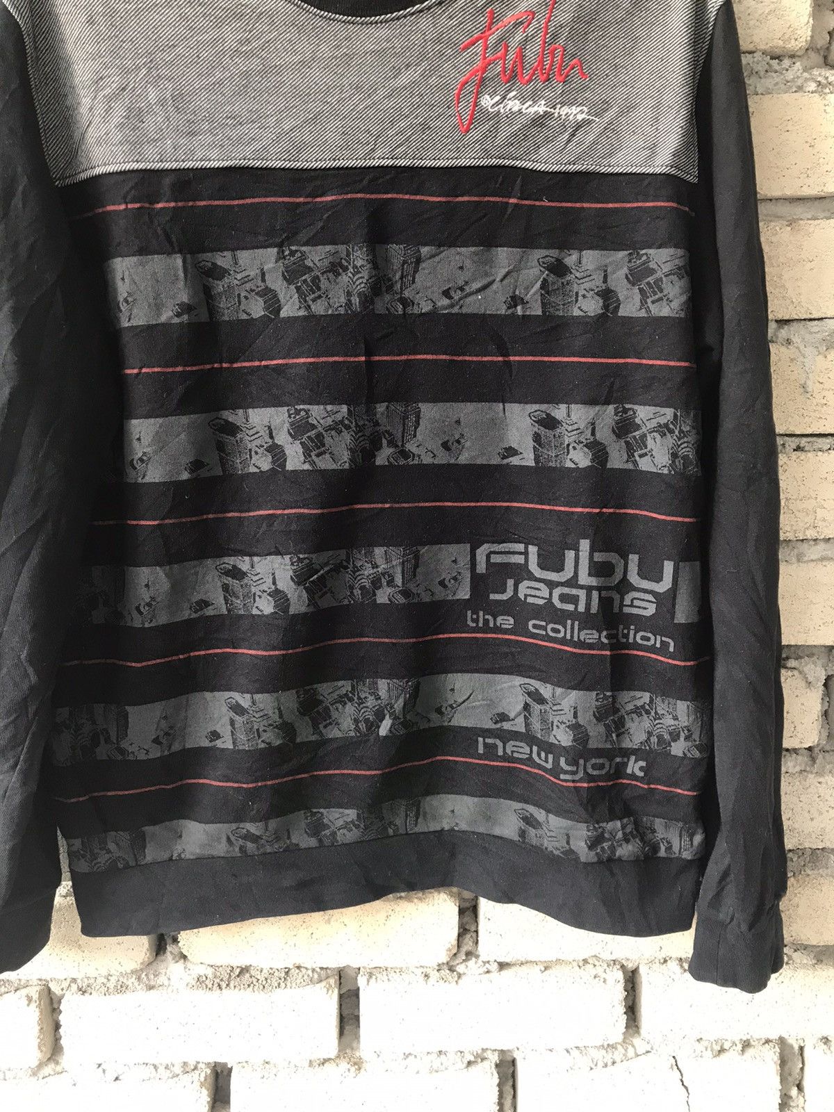 Fubu × Rap Tees Fubu Jeans The Collection Sweatshirt Hip Hop Nice Art Size US M / EU 48-50 / 2 - 2 Thumbnail