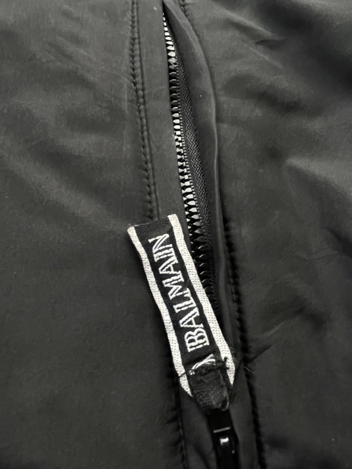 Balmain Vintage Balmain Paris Silk Parka Jacket Size US XL / EU 56 / 4 - 14 Thumbnail
