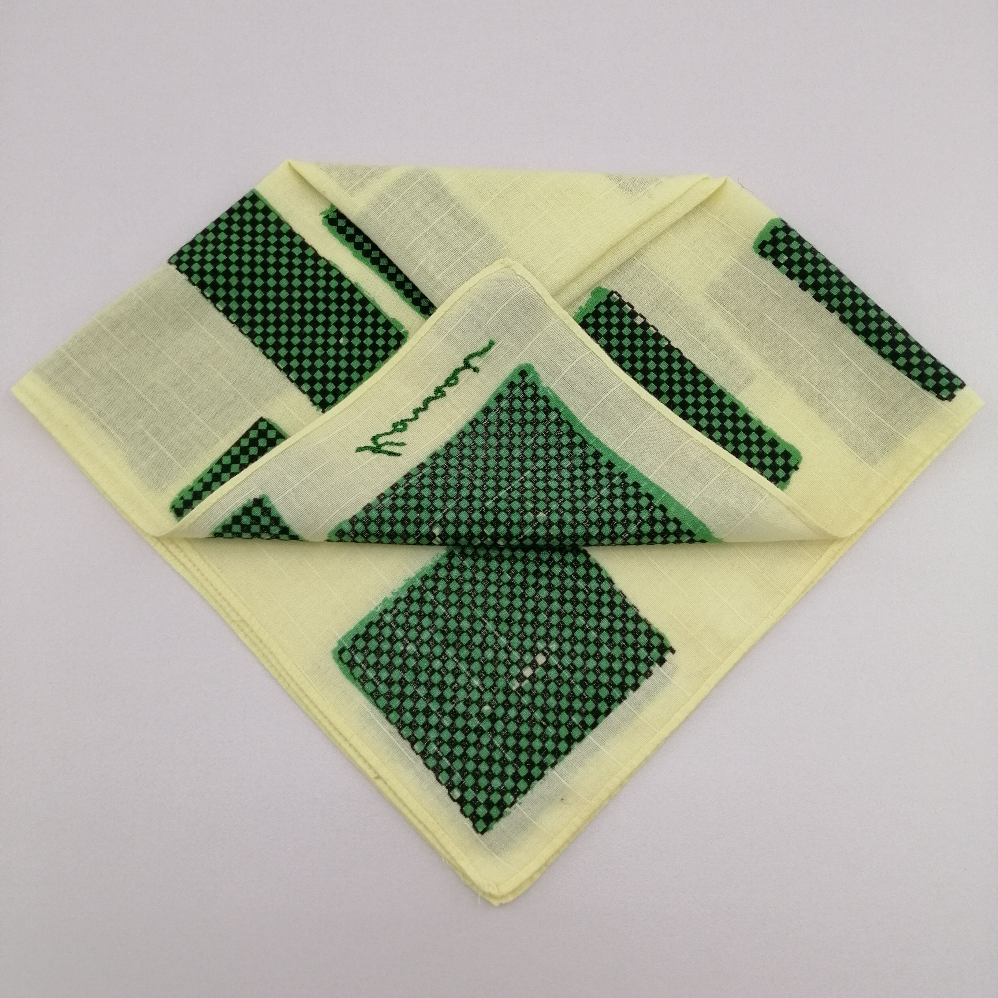 Kansai Yamamoto Kansai Yamamoto Handkerchief/Neckerchief/Bandana-KD3016 Size ONE SIZE - 4 Thumbnail